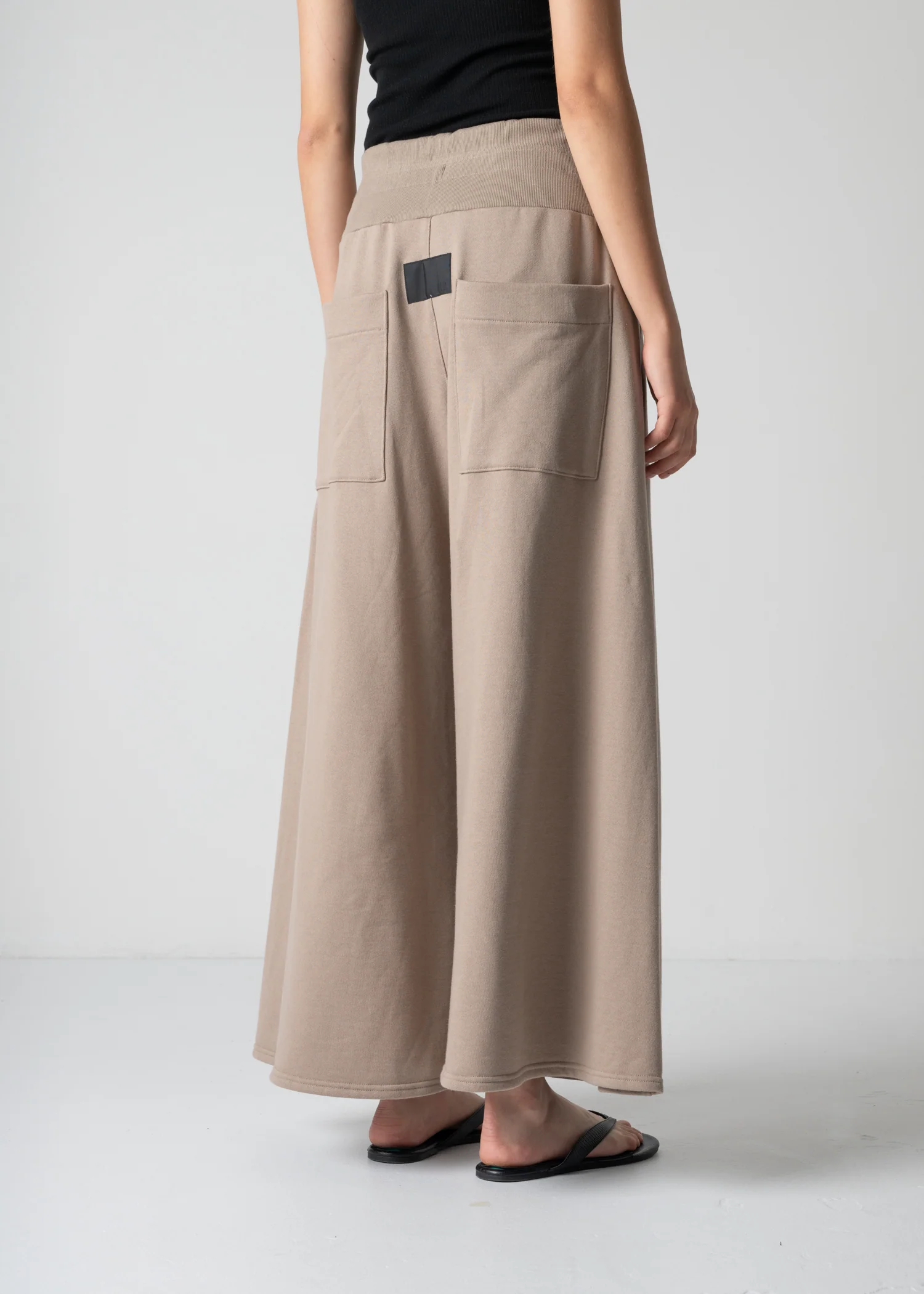 61 LAUREL PALAZZO TROUSERS / AEGEAN ORGANIC TERRY - C12 - Image 15