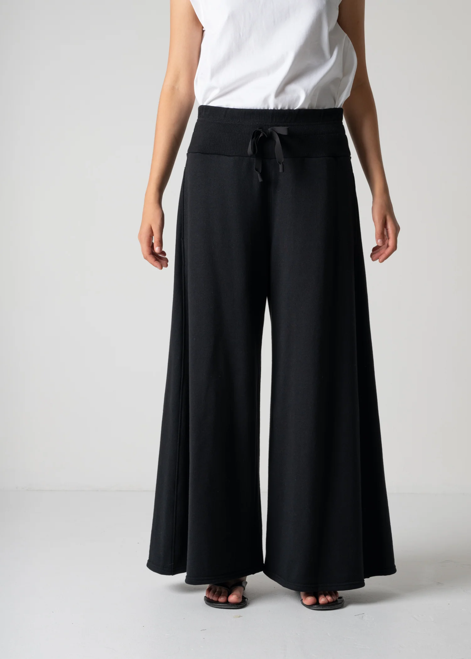61 LAUREL PALAZZO TROUSERS / AEGEAN ORGANIC TERRY - C12 - Image 19