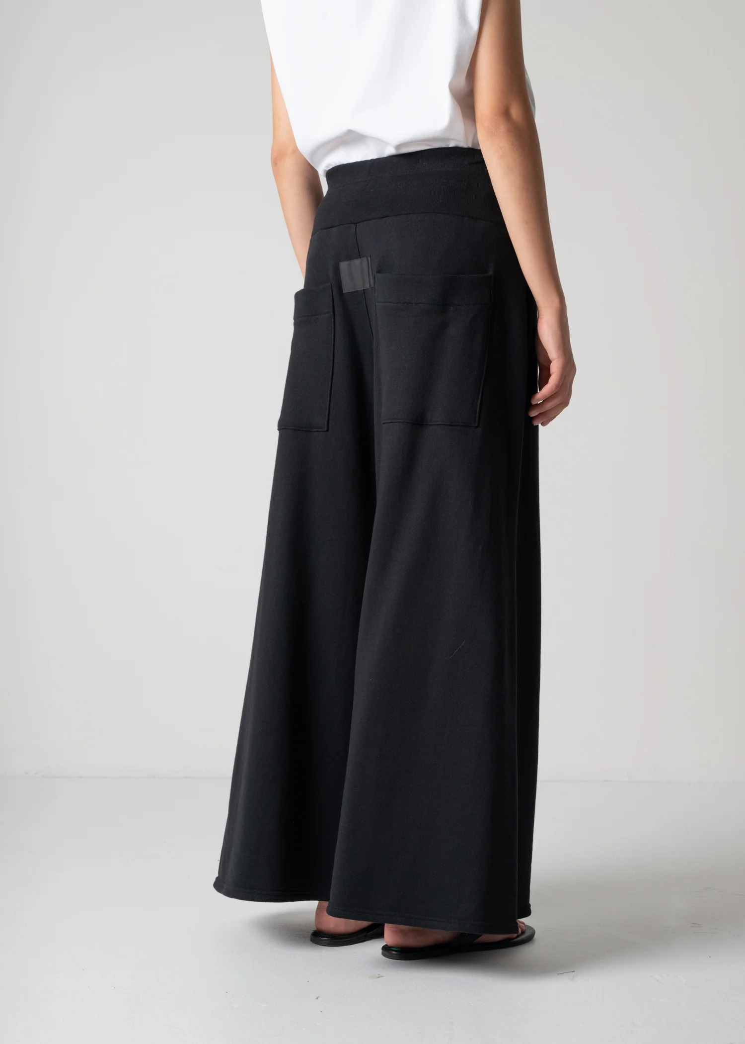 61 LAUREL PALAZZO TROUSERS / AEGEAN ORGANIC TERRY - C12 - Image 23