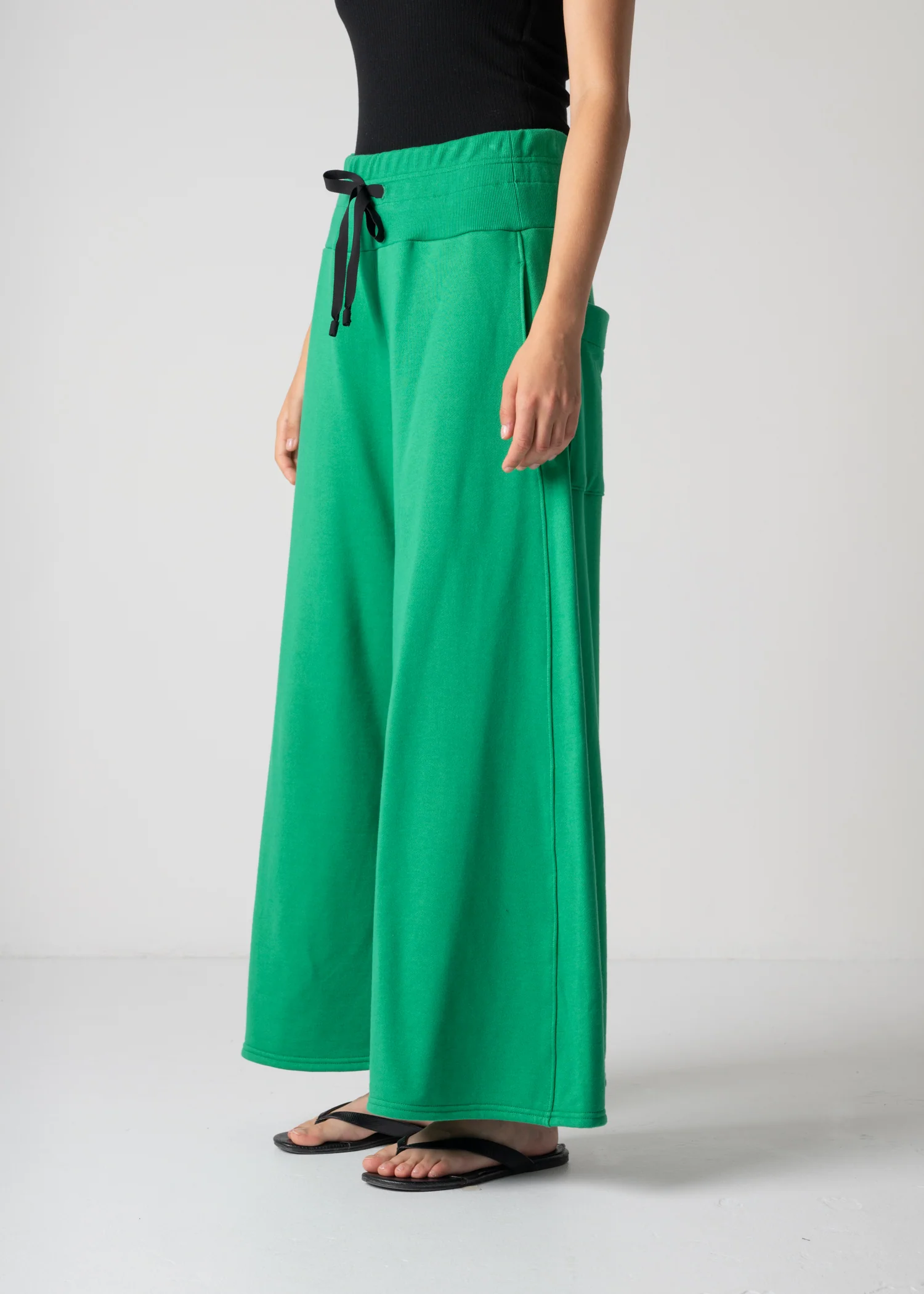 61 LAUREL PALAZZO TROUSERS / AEGEAN ORGANIC TERRY - C12 - Image 28