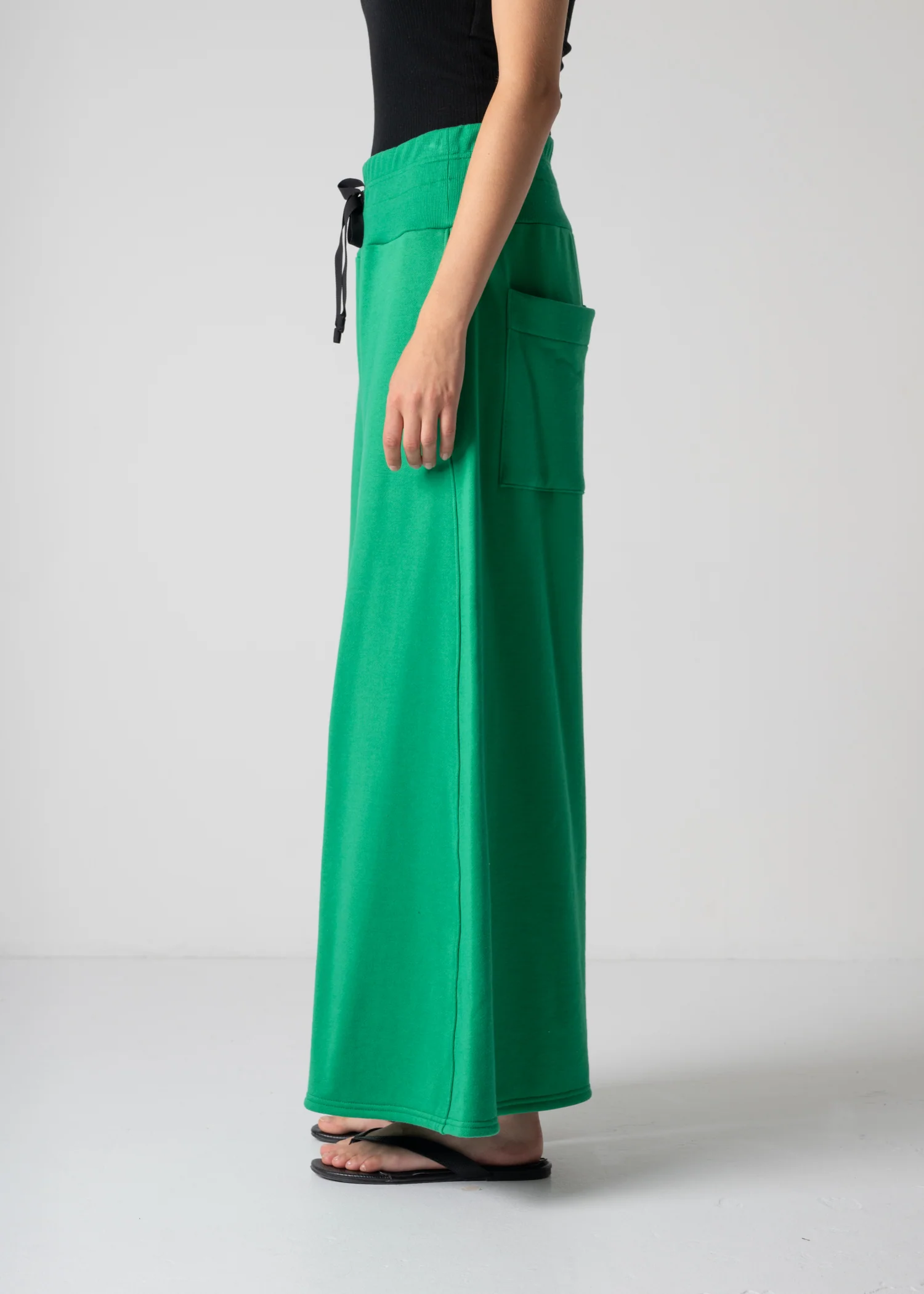 61 LAUREL PALAZZO TROUSERS / AEGEAN ORGANIC TERRY - C12 - Image 29