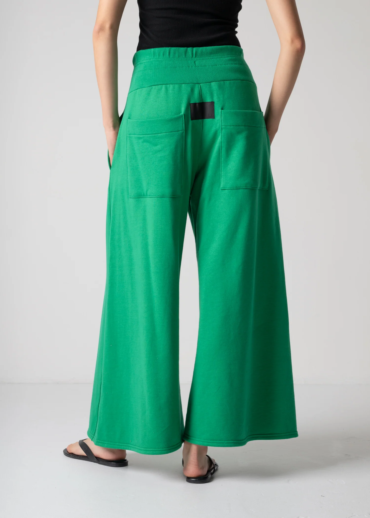 61 LAUREL PALAZZO TROUSERS / AEGEAN ORGANIC TERRY - C12 - Image 31