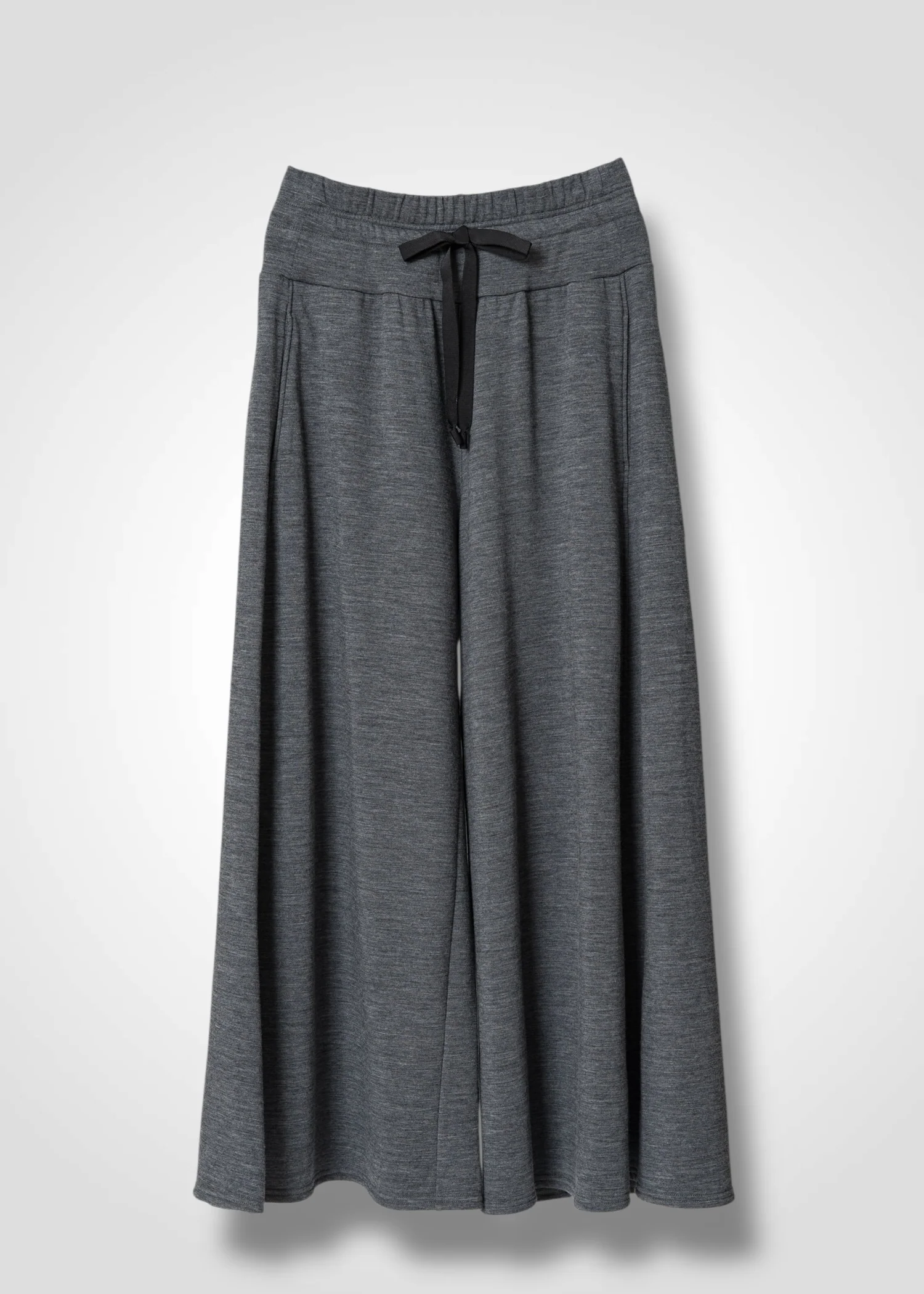 27 LAUREL PALAZZO TROUSERS / NZ MERINO BRUSHED-BACK JERSEY - C13 - Image 14