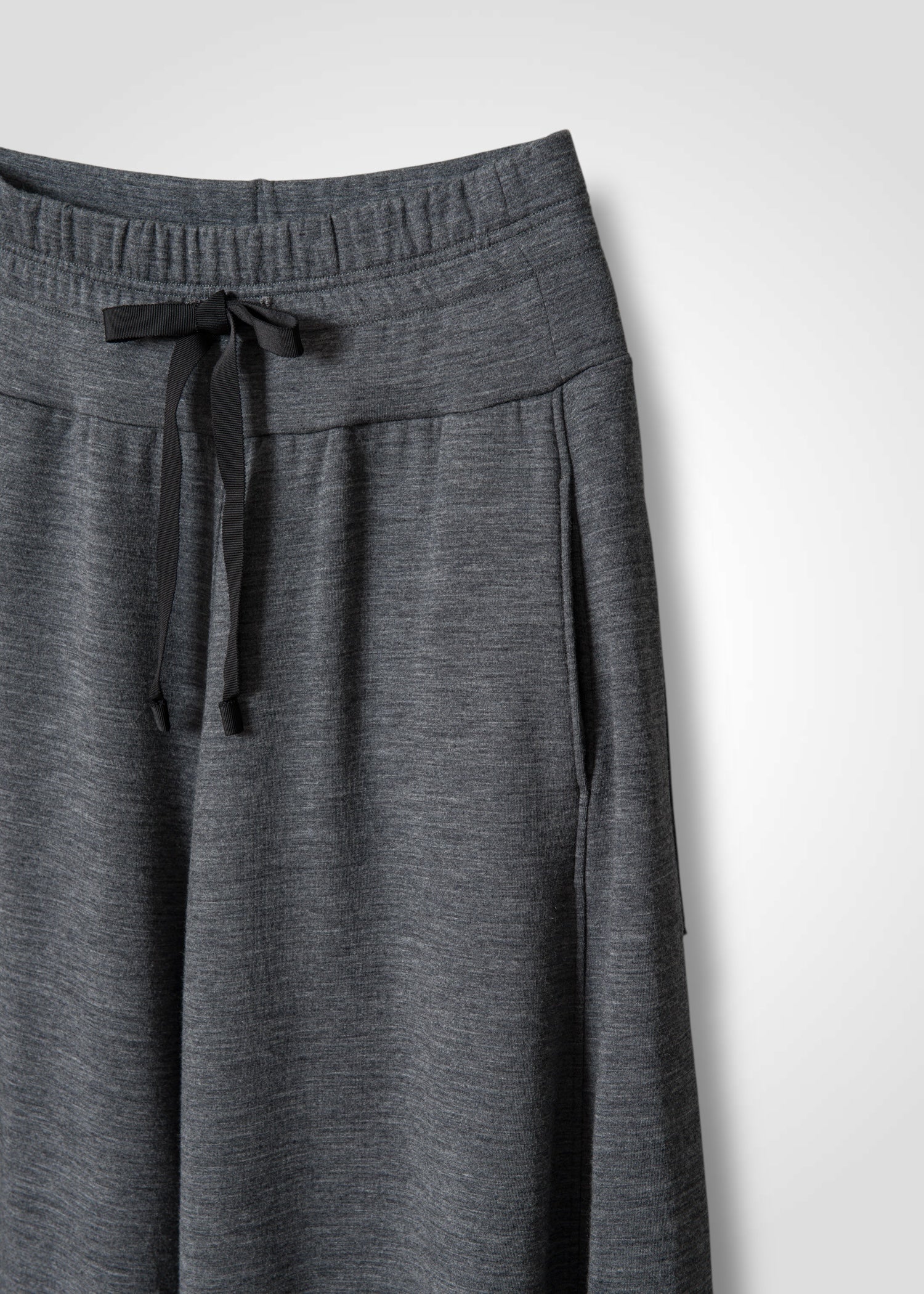 27 LAUREL PALAZZO TROUSERS / NZ MERINO BRUSHED-BACK JERSEY - C13 - Image 15