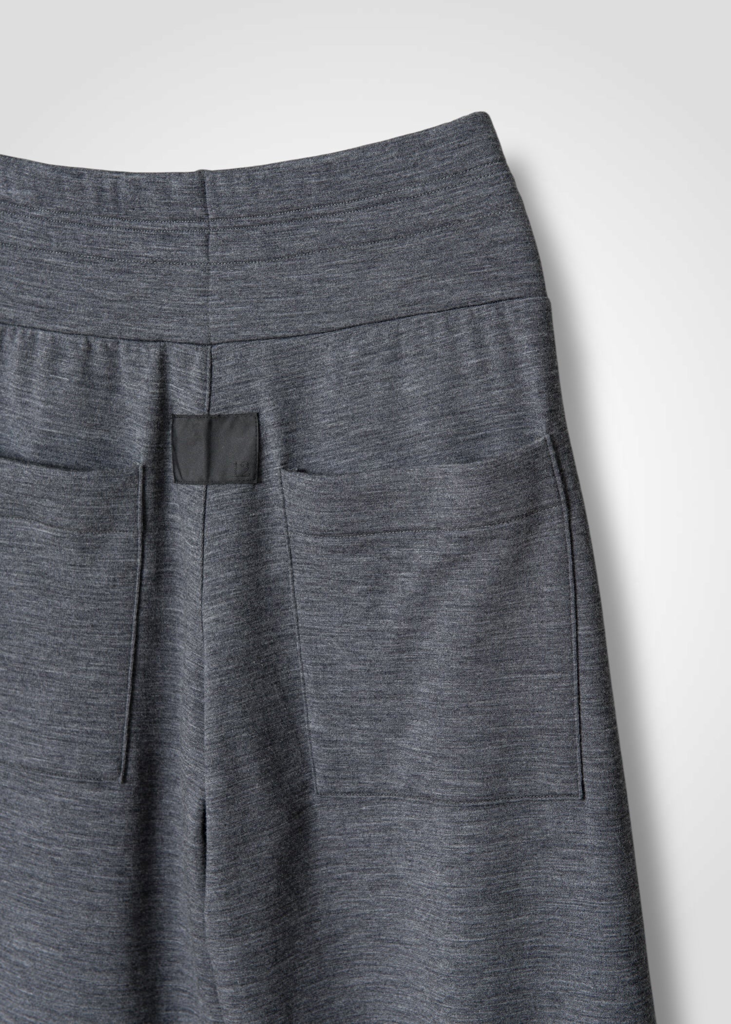 27 LAUREL PALAZZO TROUSERS / NZ MERINO BRUSHED-BACK JERSEY - C13 - Image 17