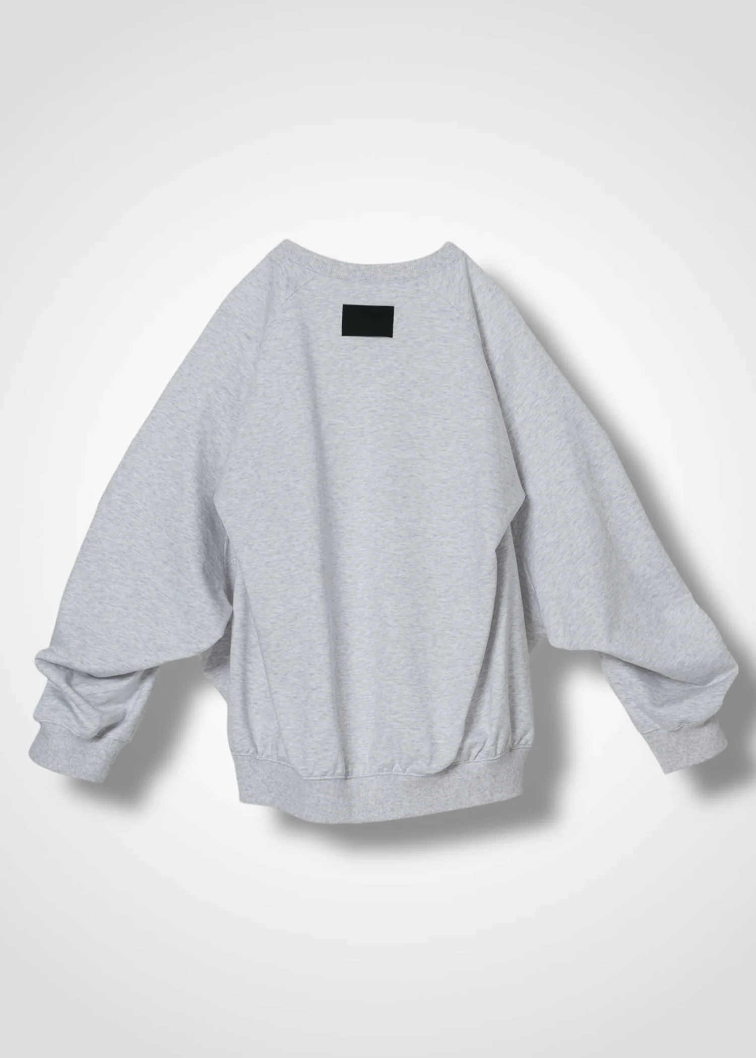 22 LEILA WIDE CUFF SWEAT SHIRT / COTTON HIGH GUAGE TERRY - C14 - Image 15