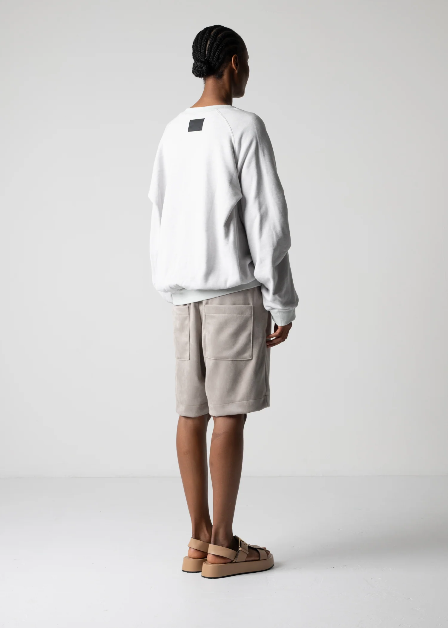 18 LEILA WIDE CUFF SWEAT SHIRT / HEAVY TERRY - C12 - Image 12