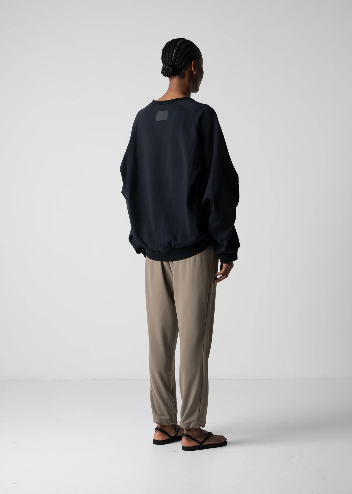 18 LEILA WIDE CUFF SWEAT SHIRT / HEAVY TERRY - C12 - Image 19
