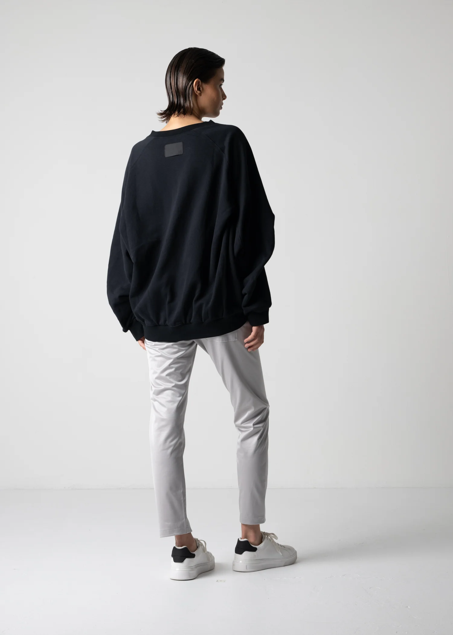 18 LEILA WIDE CUFF SWEAT SHIRT / HEAVY TERRY - C12 - Image 21