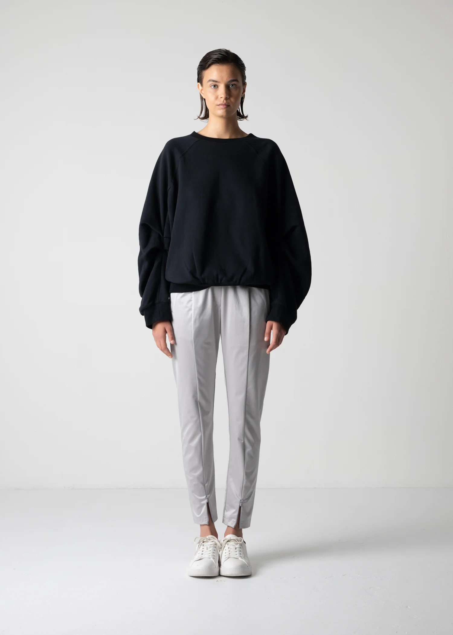 18 LEILA WIDE CUFF SWEAT SHIRT / HEAVY TERRY - C12 - Image 22