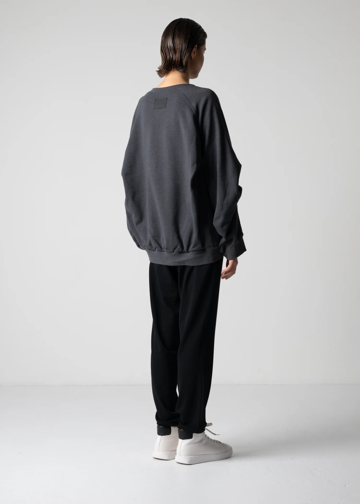 18 LEILA WIDE CUFF SWEAT SHIRT / HEAVY TERRY - C12 - Image 7