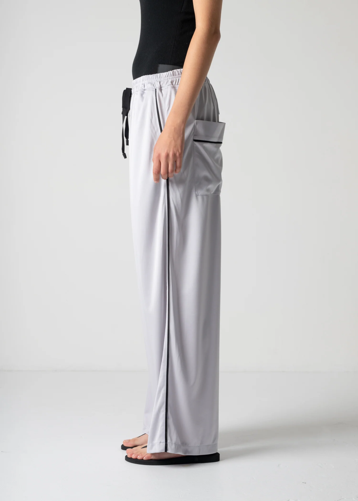 20 LEONA JOG TROUSERS / FLUID SATIN SMOOTH - C12 - Image 5