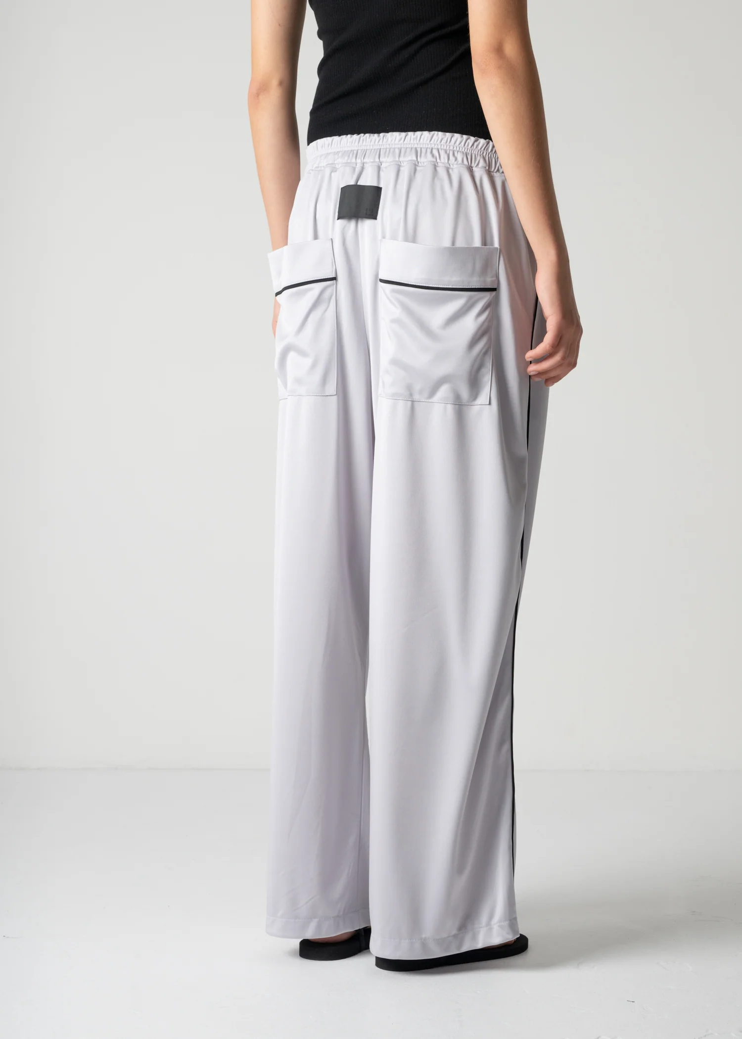 20 LEONA JOG TROUSERS / FLUID SATIN SMOOTH - C12 - Image 7