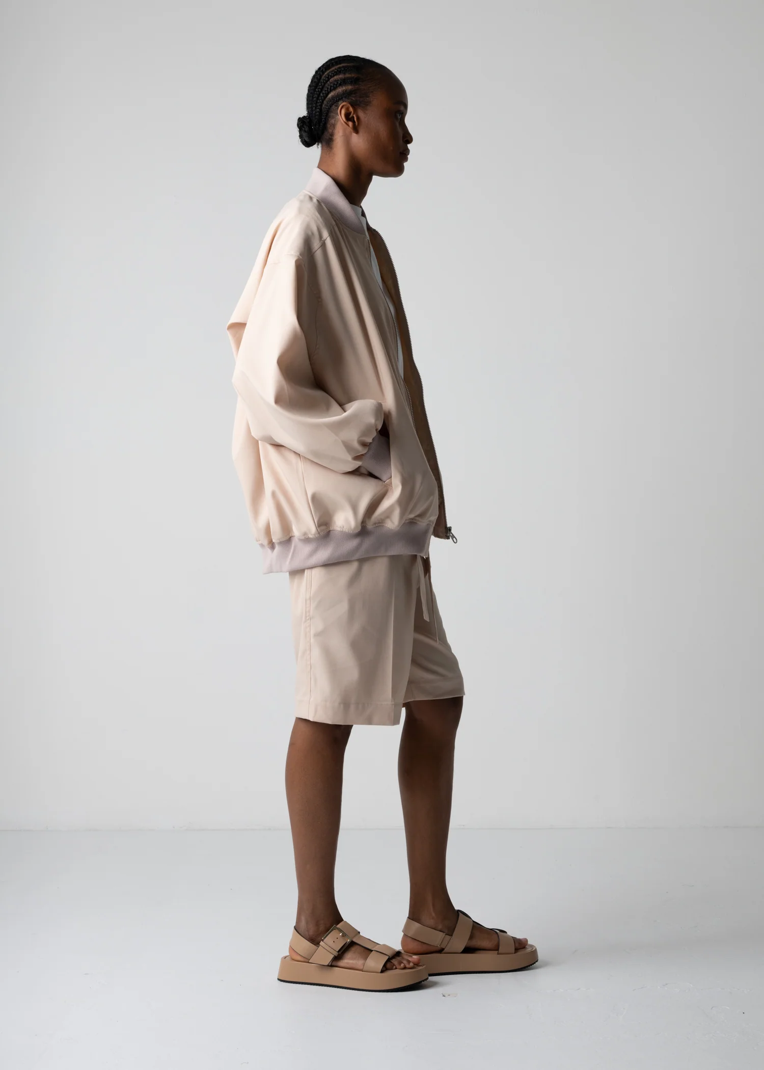 03 LESLIE OVERSIZED BLOUSON / RECYCLE TW TROPICAL - C12 - Image 10