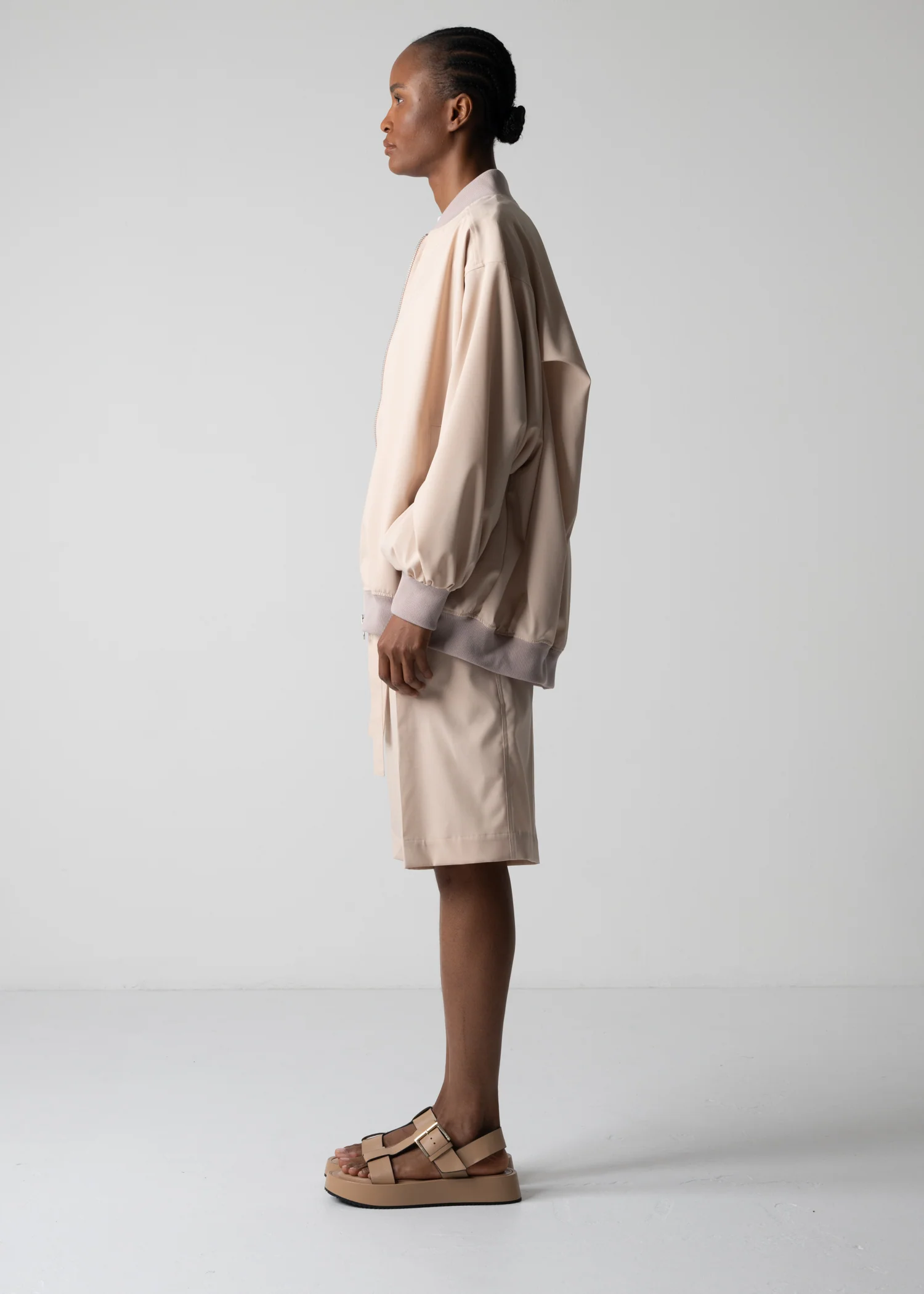 03 LESLIE OVERSIZED BLOUSON / RECYCLE TW TROPICAL - C12 - Image 11