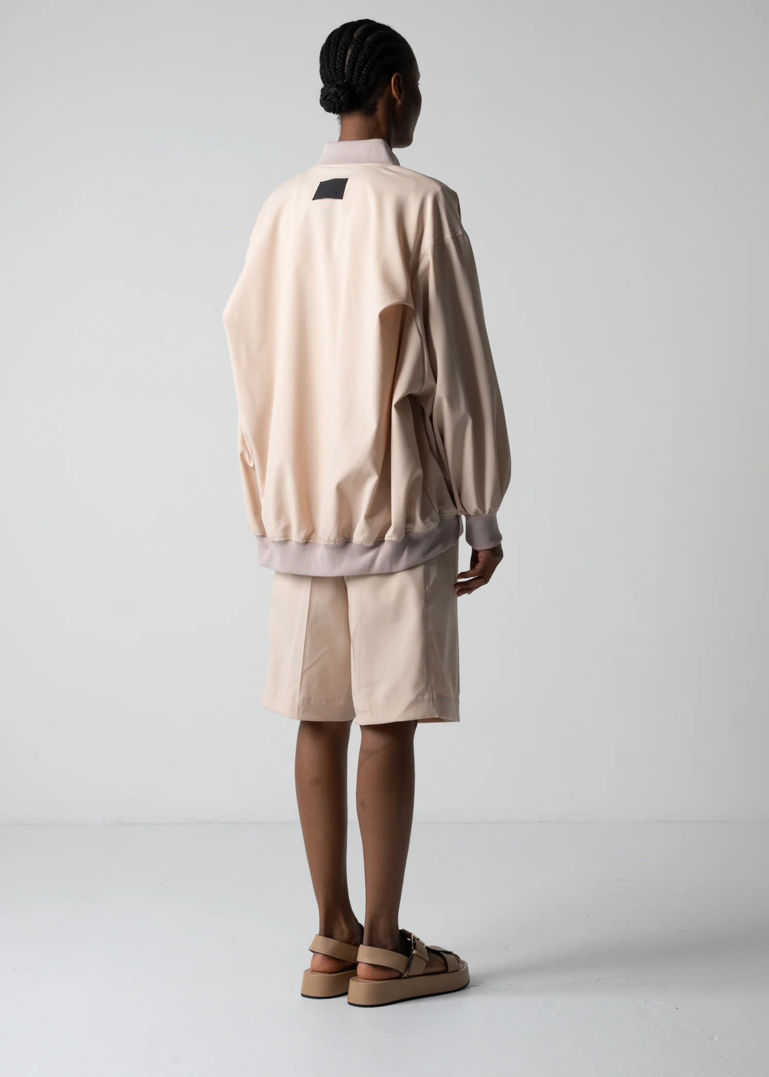 03 LESLIE OVERSIZED BLOUSON / RECYCLE TW TROPICAL - C12 - Image 12