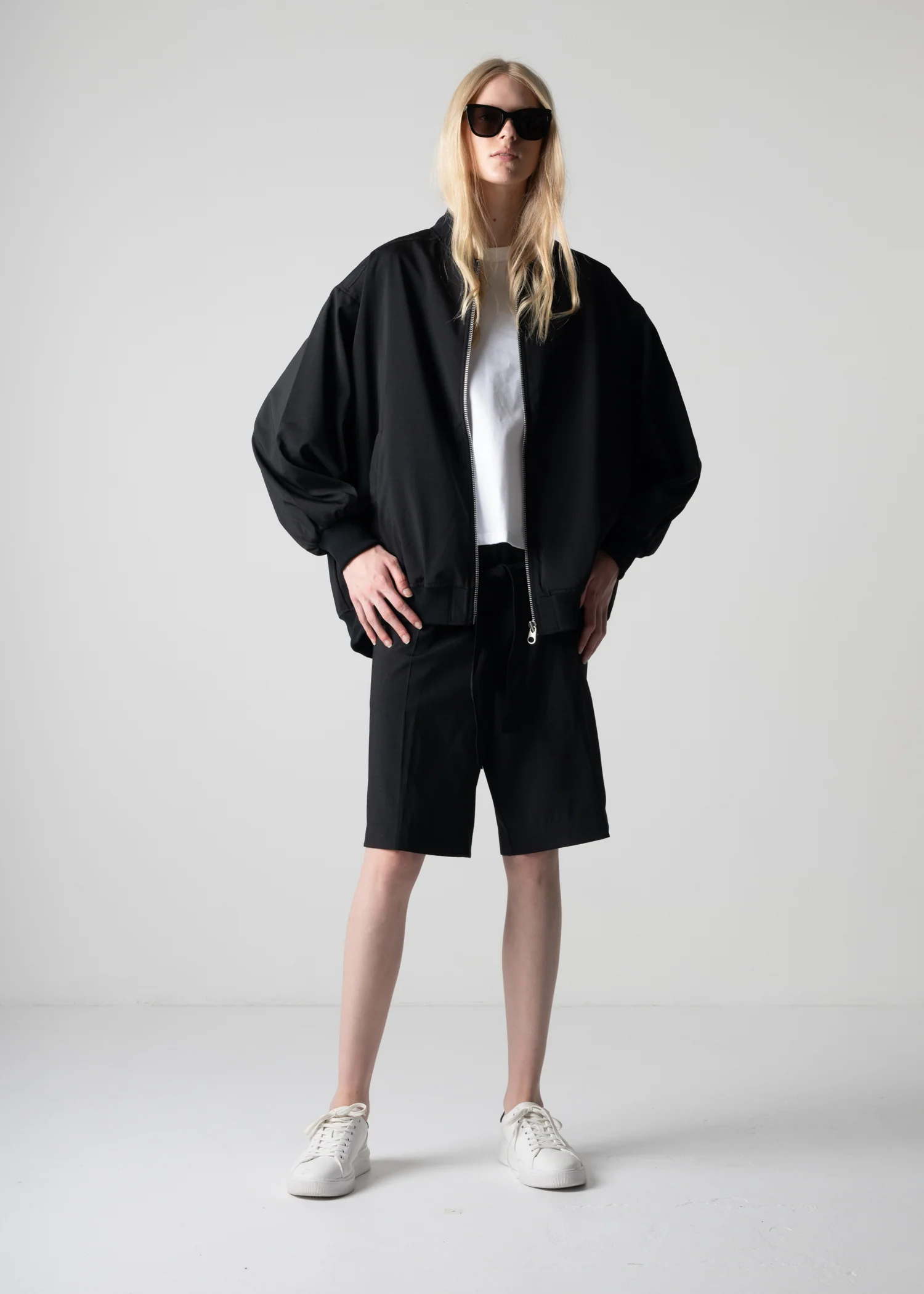 03 LESLIE OVERSIZED BLOUSON / RECYCLE TW TROPICAL - C12 - Image 14