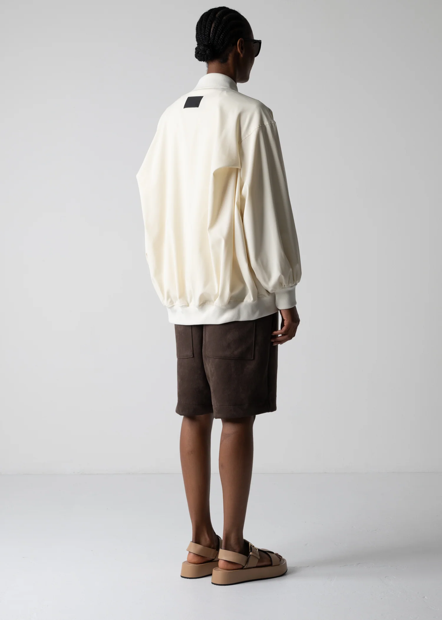03 LESLIE OVERSIZED BLOUSON / RECYCLE TW TROPICAL - C12 - Image 6