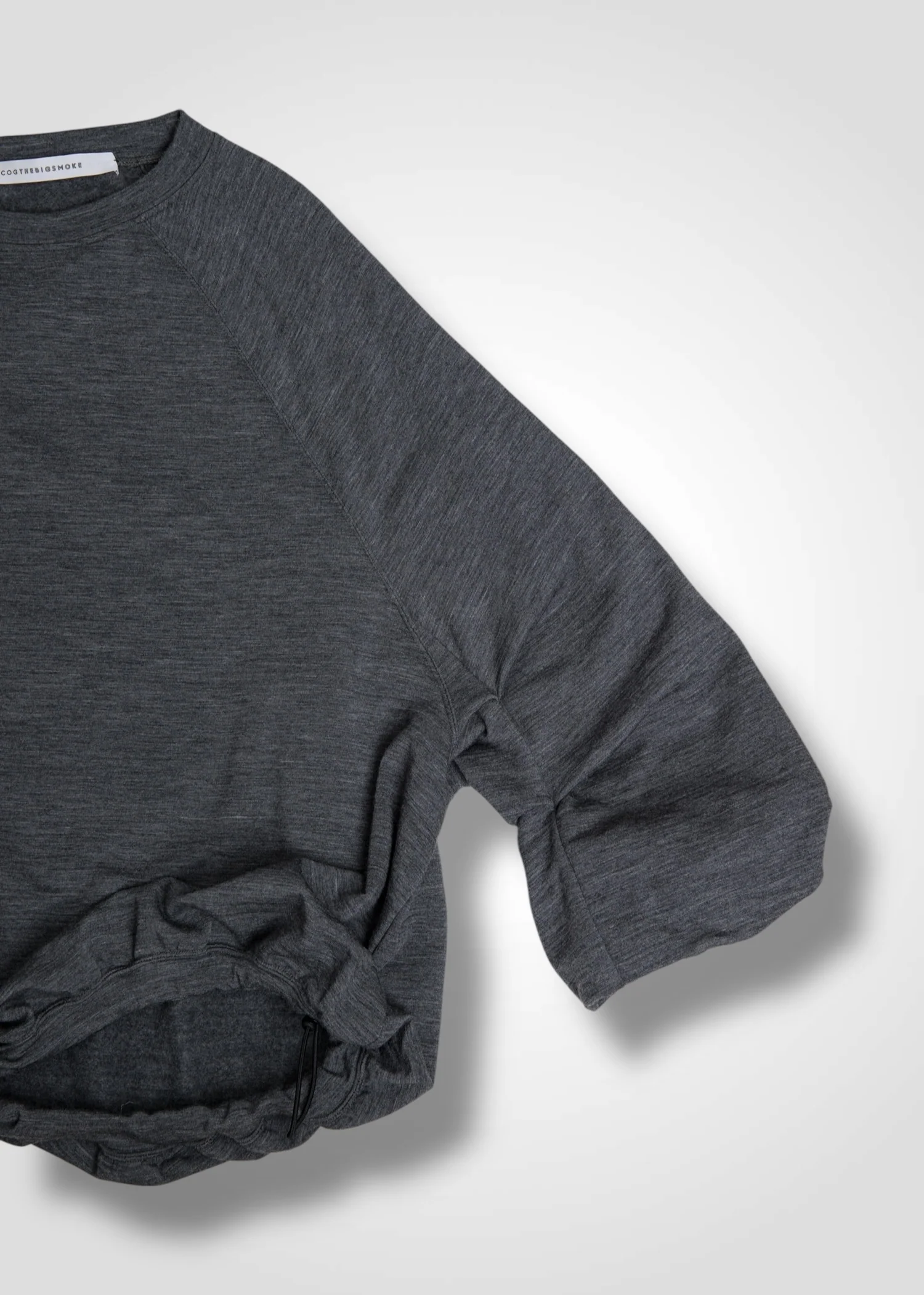 26 LILLY PUFFY TOP / NZ MERINO BRUSHED-BACK JERSEY - C13 - Image 13