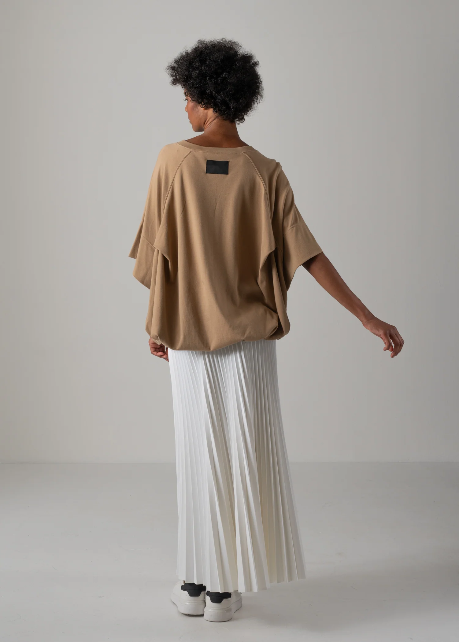 55 LILLYANA PUFFY SHORT SLEEVE TOP / HIGH GAUZE COTTON - C14 - Image 10
