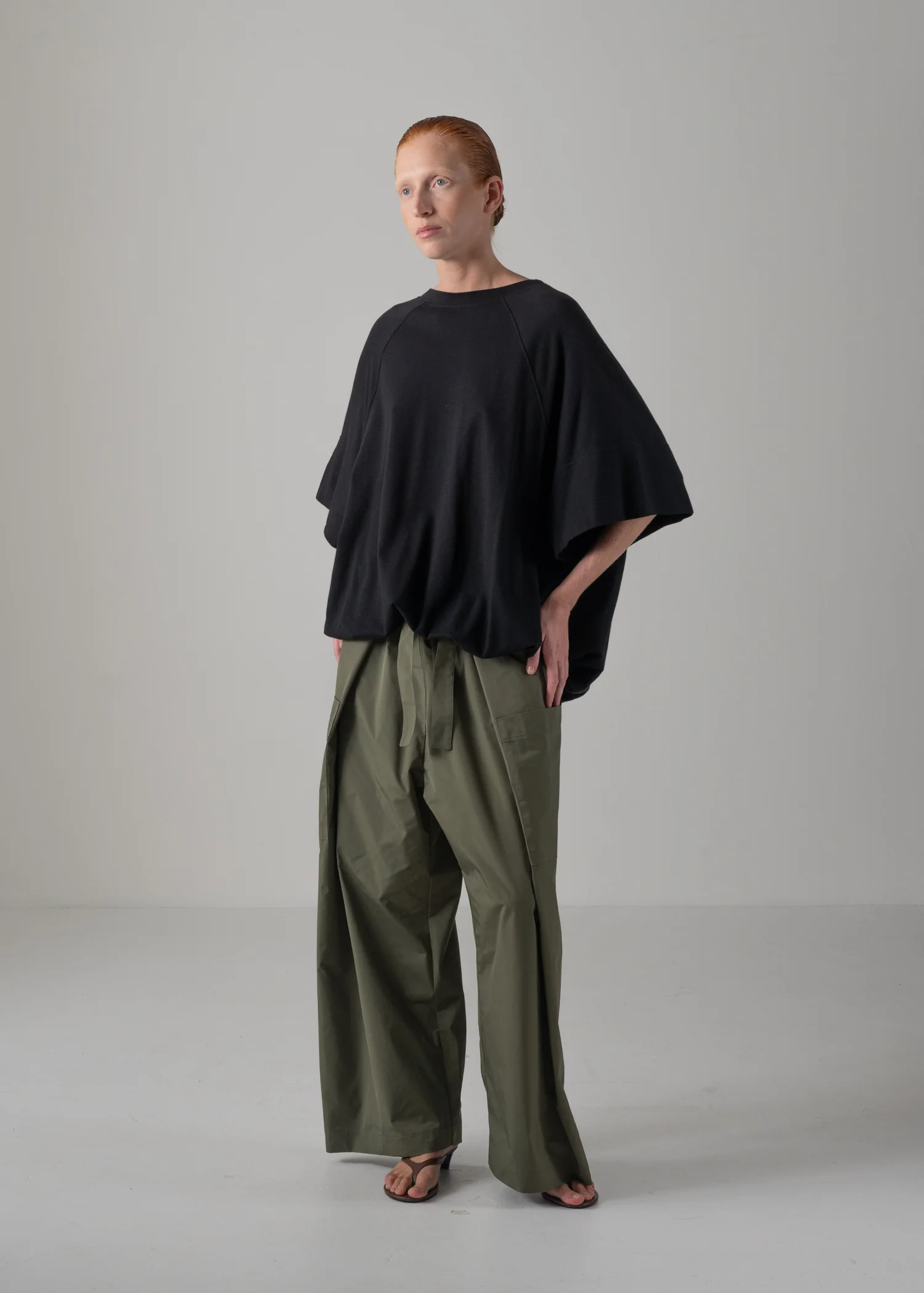 55 LILLYANA PUFFY SHORT SLEEVE TOP / HIGH GAUZE COTTON - C14 - Image 14