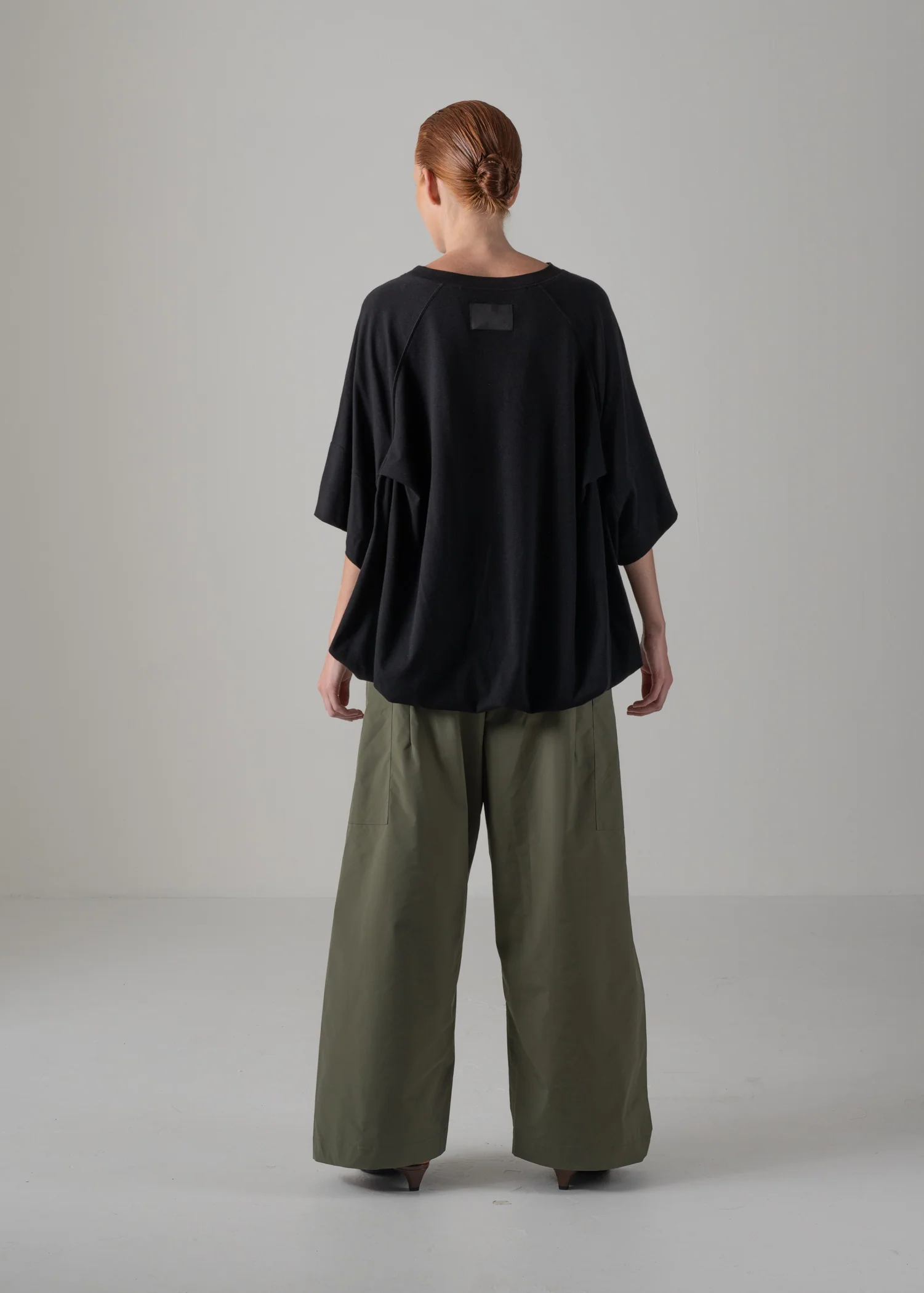 55 LILLYANA PUFFY SHORT SLEEVE TOP / HIGH GAUZE COTTON - C14 - Image 15