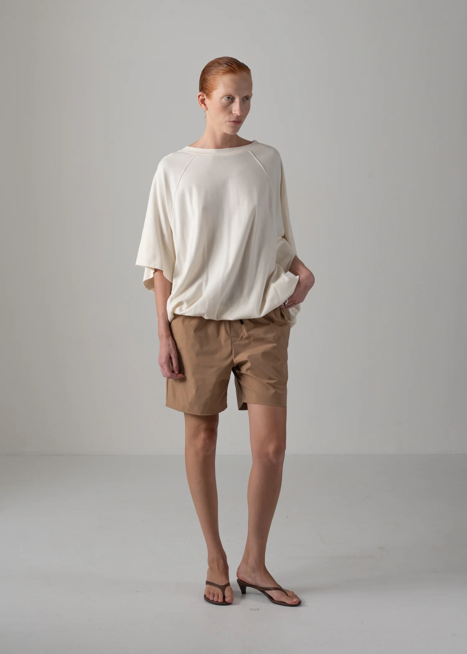 55 LILLYANA PUFFY SHORT SLEEVE TOP / HIGH GAUZE COTTON - C14 - Image 5