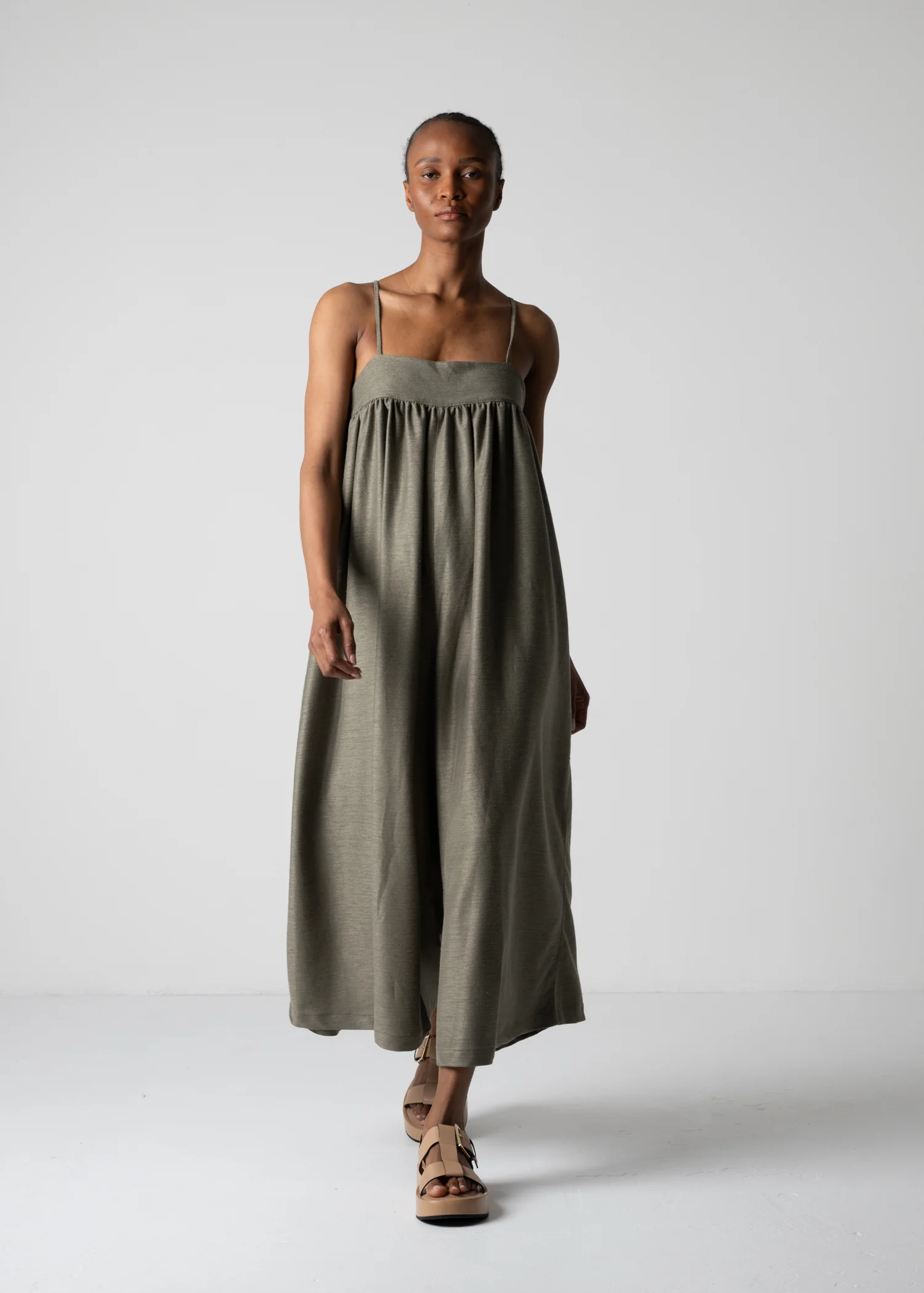 43 LINA OVERALLS / LINEN KERSEY JERSEY - C12 - Image 8