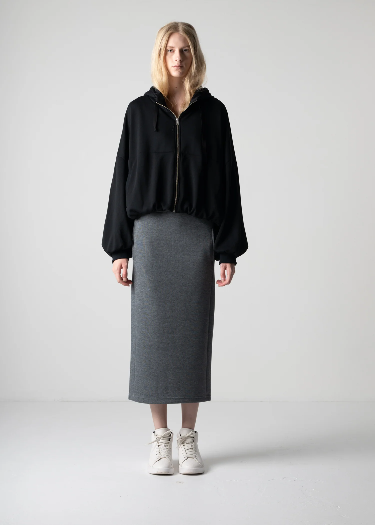 41 LINDA PUFFY HOODIE / FRENCH TERRY - C12 - Image 13