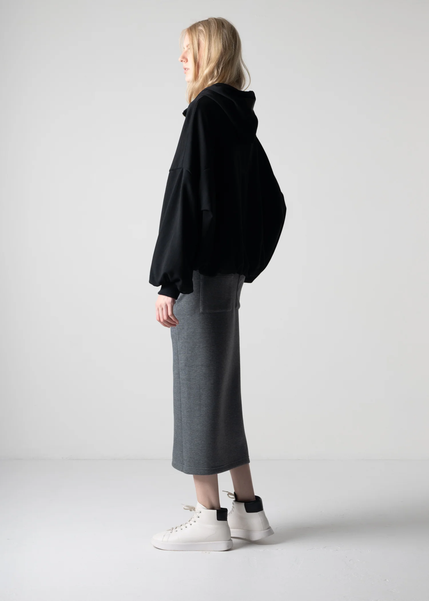 41 LINDA PUFFY HOODIE / FRENCH TERRY - C12 - Image 16