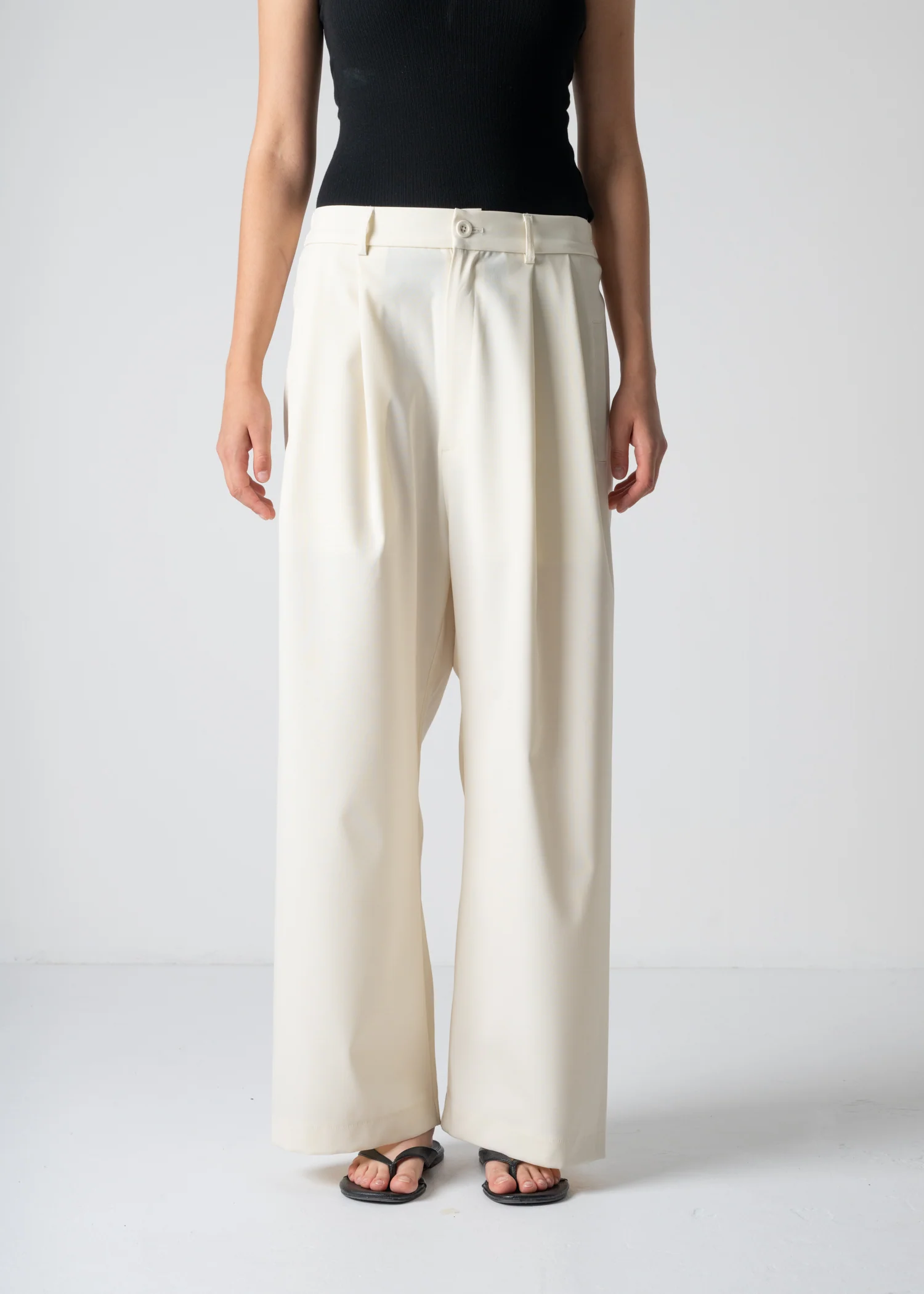 05 LUCY BAGGY TROUSERS / RECYCLE TW TROPICAL - C12 - Image 10