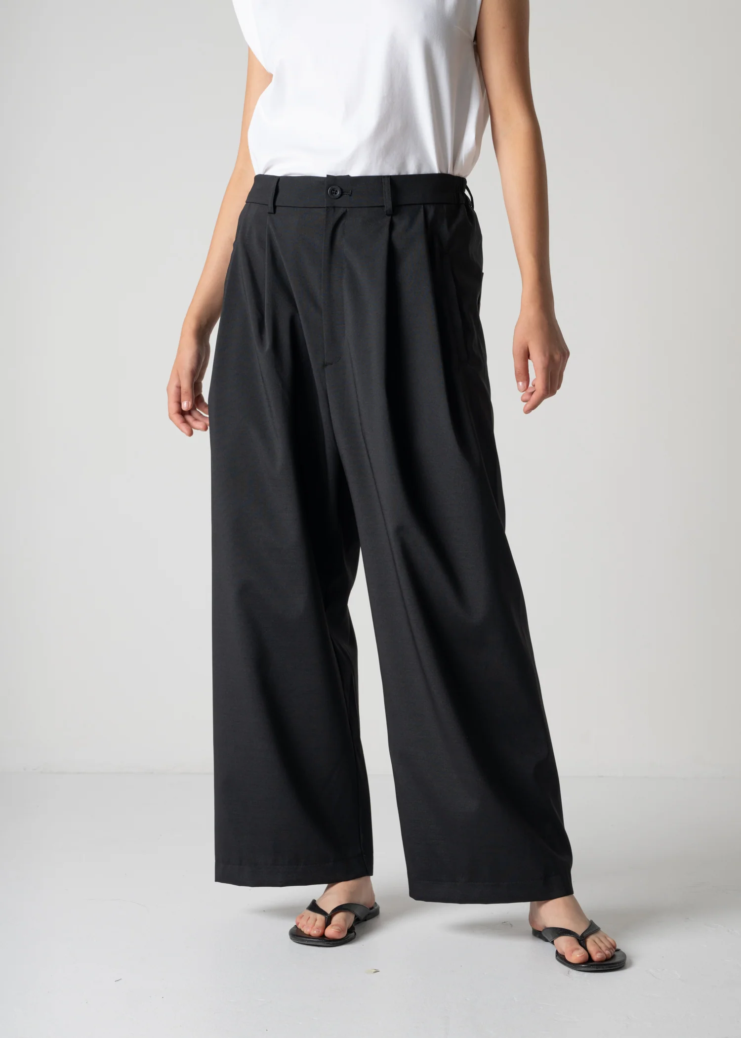 05 LUCY BAGGY TROUSERS / RECYCLE TW TROPICAL - C12 - Image 14