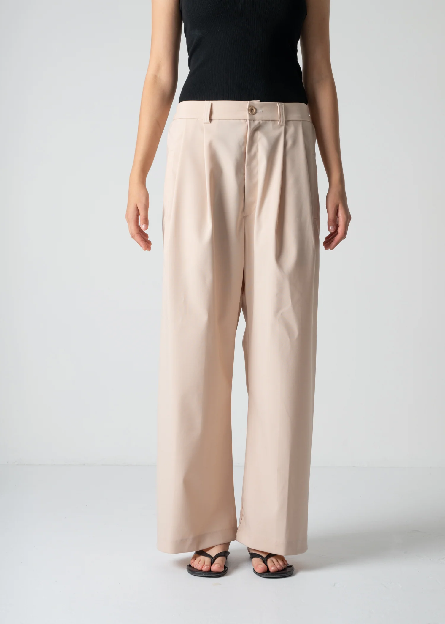 05 LUCY BAGGY TROUSERS / RECYCLE TW TROPICAL - C12 - Image 3