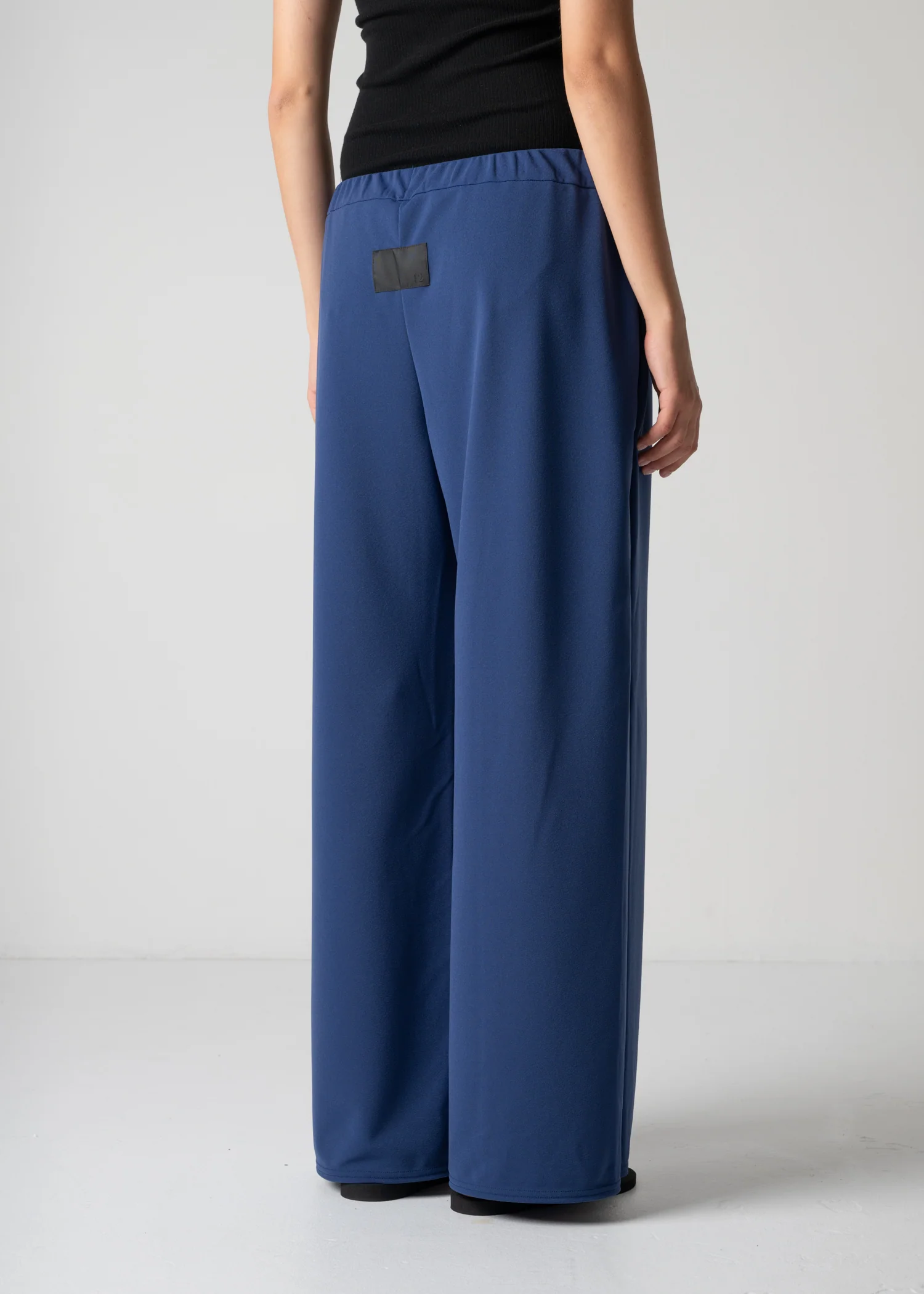 59 LUELLA WIDE-LEG WRAP TROUSERS / GEORGETTE JERSEY - C12 - Image 23