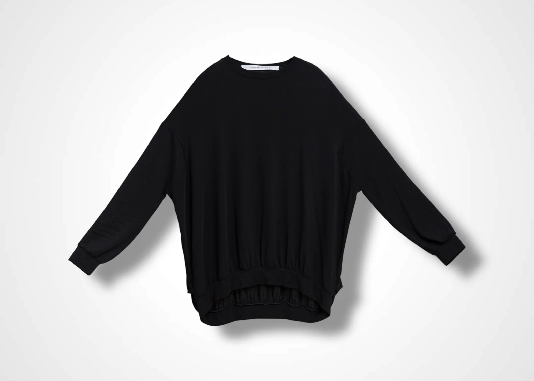 03 MACY NARROW SLV CREW NECK TOP / TENCEL CASHMERE PLAIN JERSEY - C13 - Image 13