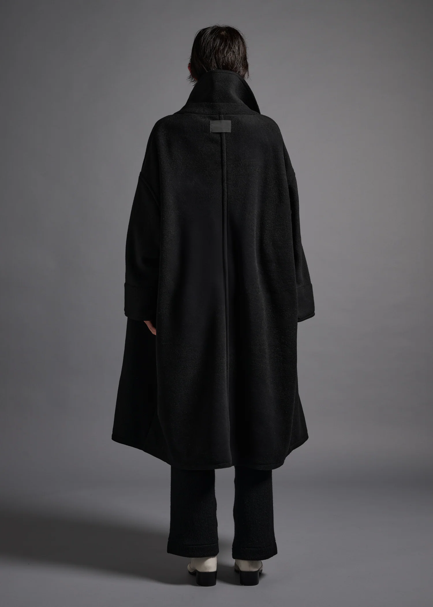 16 MARIE OVERSIZED COAT / WOOL MIX SHAGGY DOUBLE FACE - C13 - Image 7