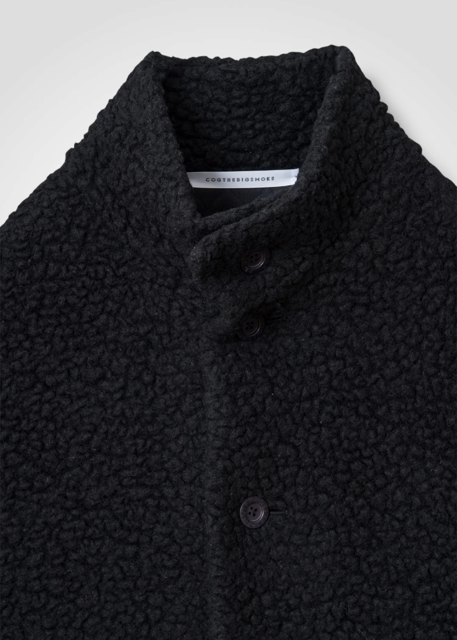 57 MARILYN COAT / WOOL AIRY LIGHT BOUCLE JERSEY - C13 - Image 6