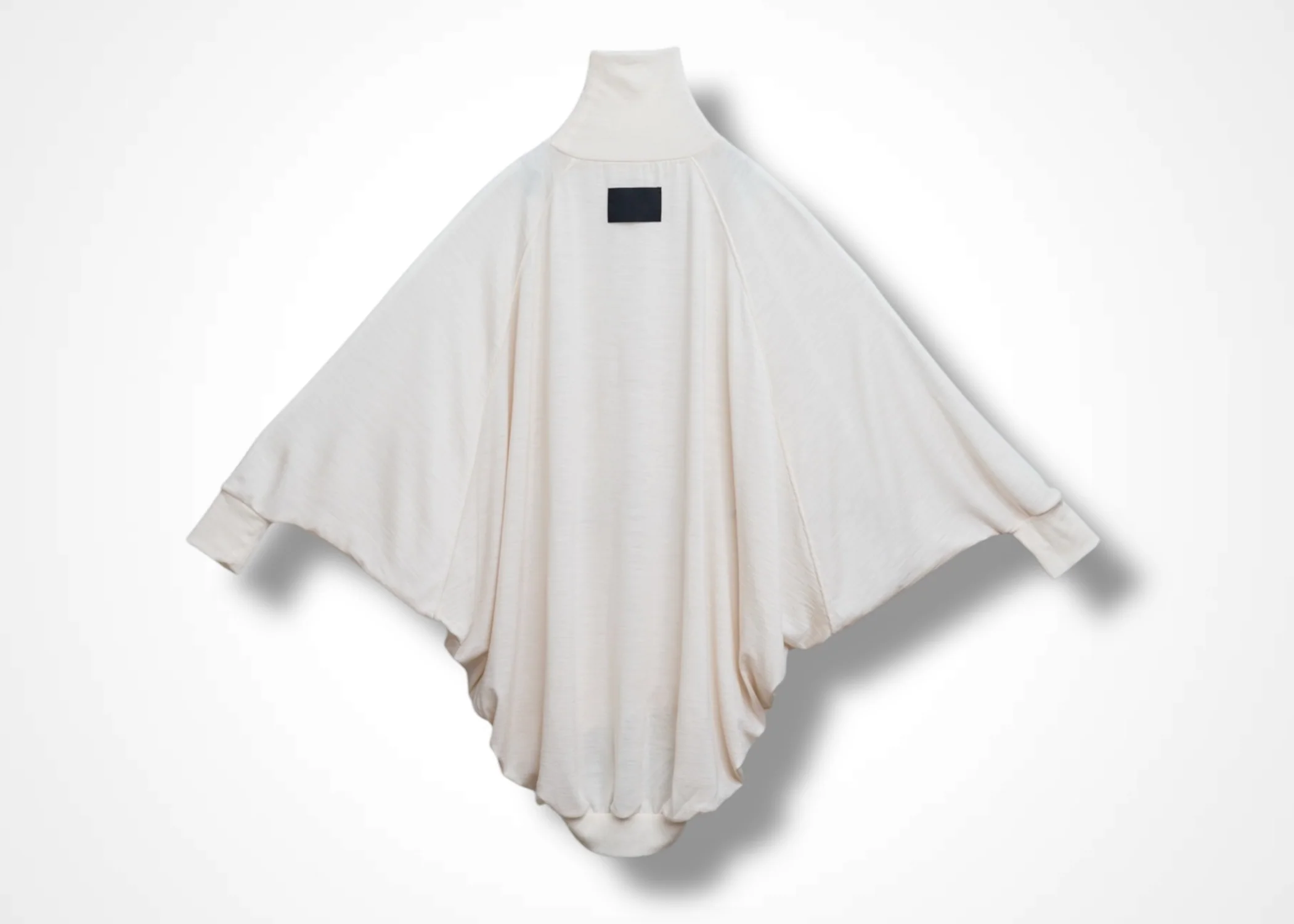 38 MATILDA POLLO NECK ABANICOS TOP / HIGH GAUGE PURE WOOL JERSEY - C13 - Image 23