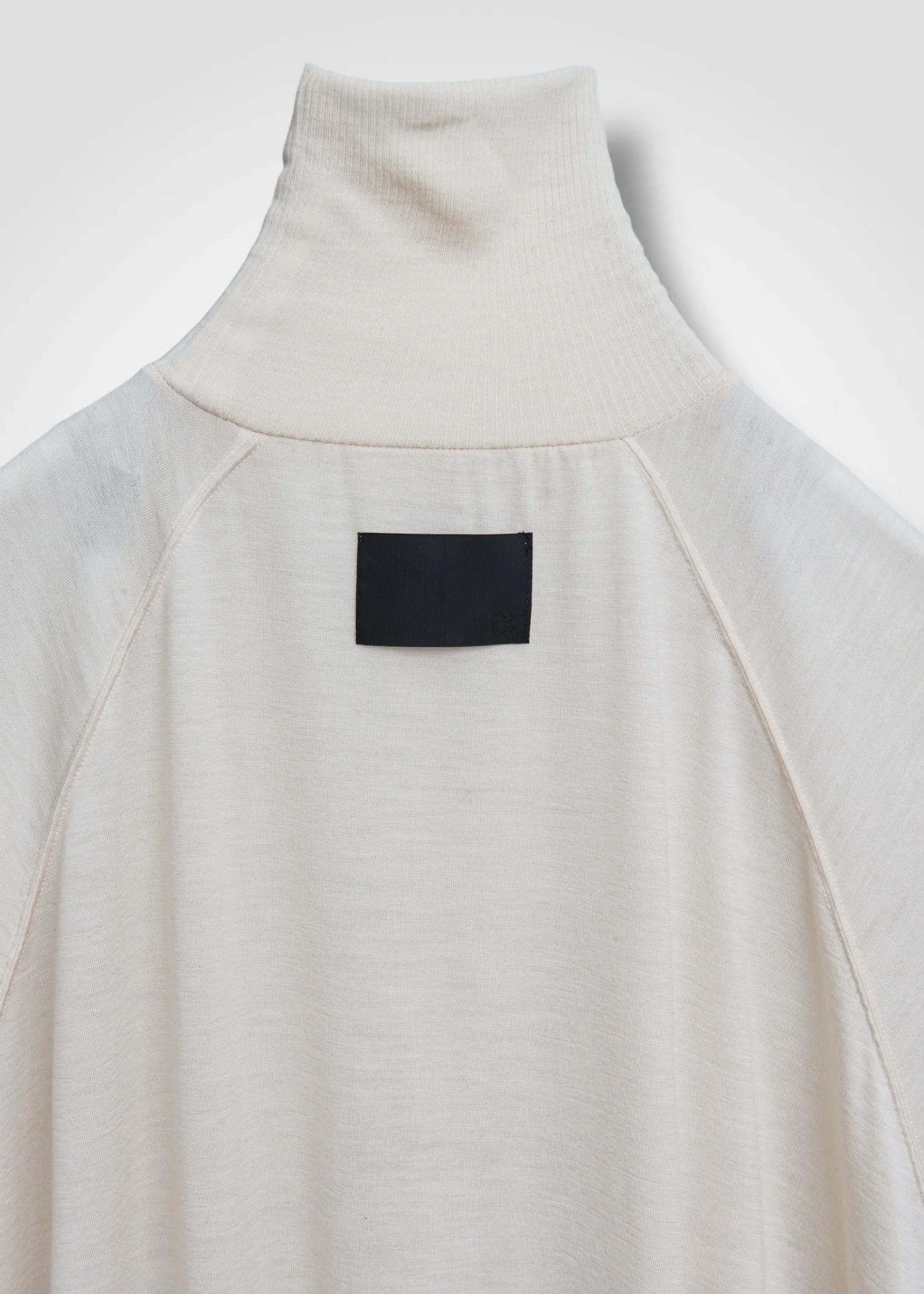 38 MATILDA POLLO NECK ABANICOS TOP / HIGH GAUGE PURE WOOL JERSEY - C13 - Image 24