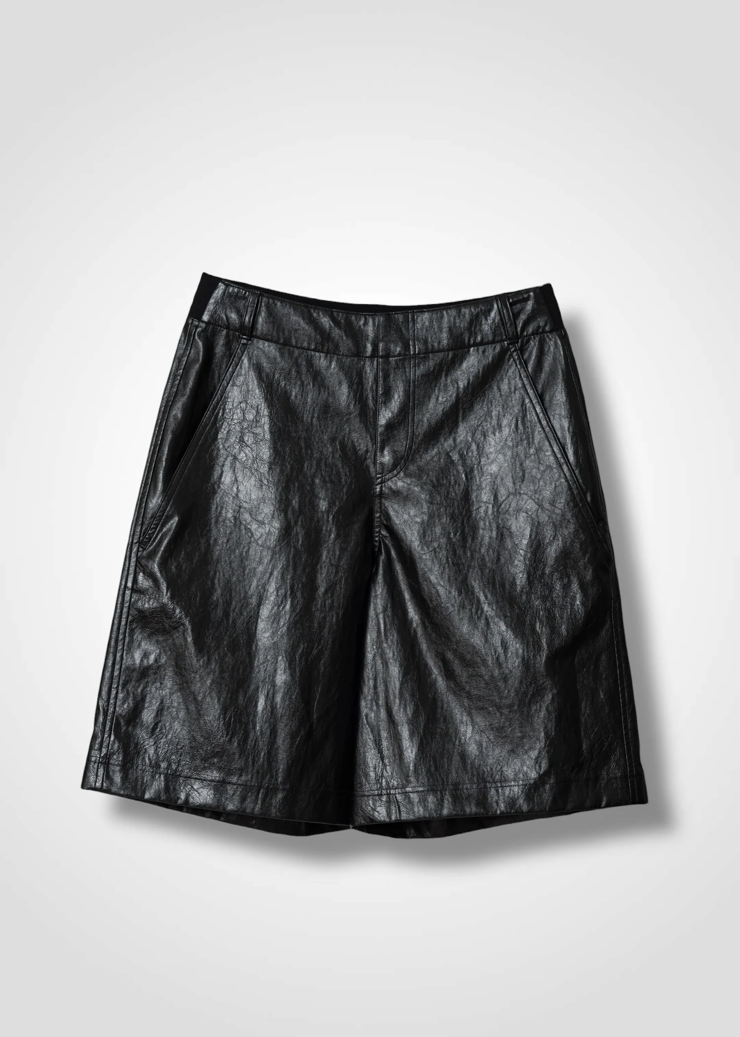 20 MAYA CULOTTES / VINTAGE-LOOK ITALIAN VEGAN LEATHER - C13 - Image 10
