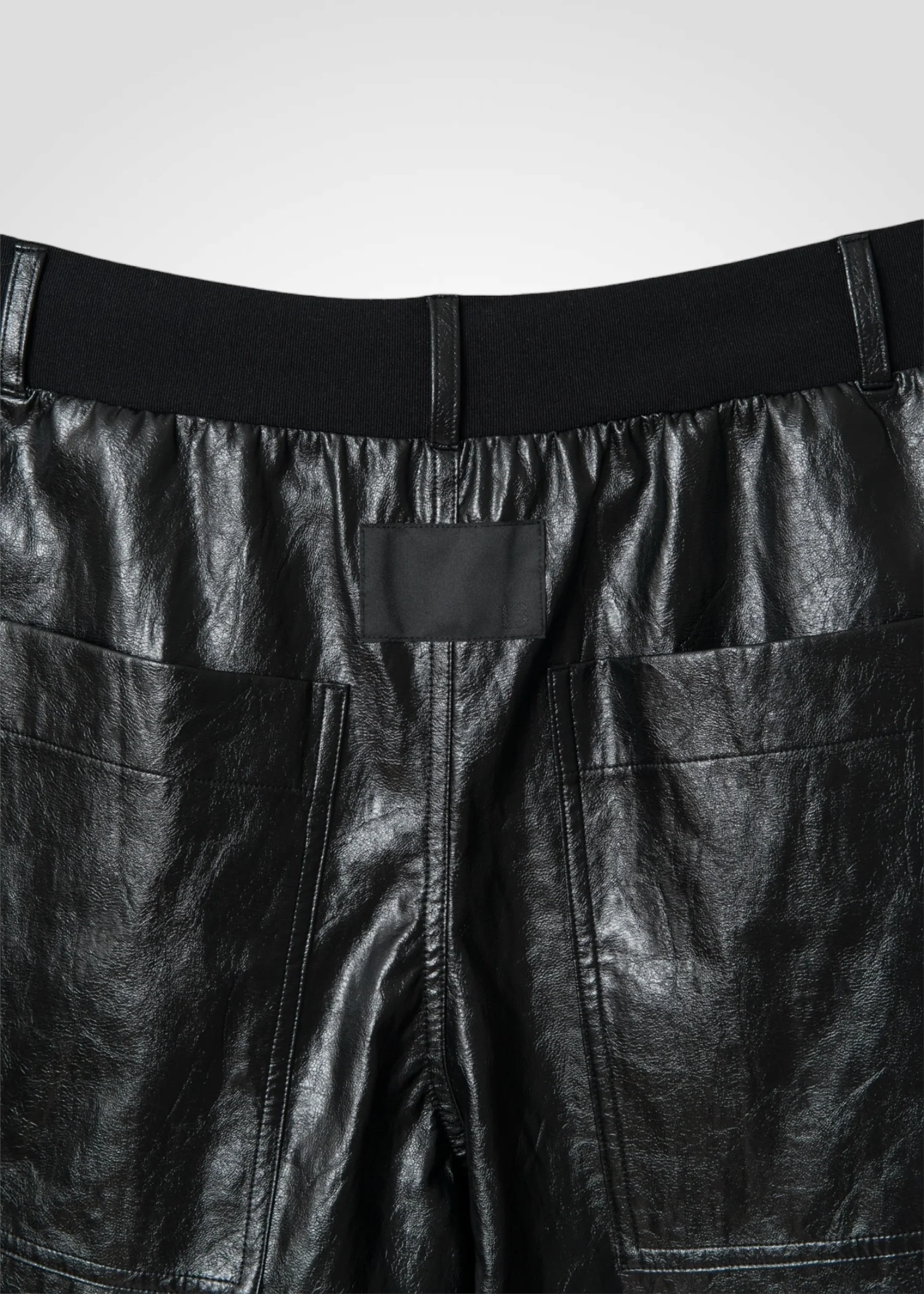 20 MAYA CULOTTES / VINTAGE-LOOK ITALIAN VEGAN LEATHER - C13 - Image 14