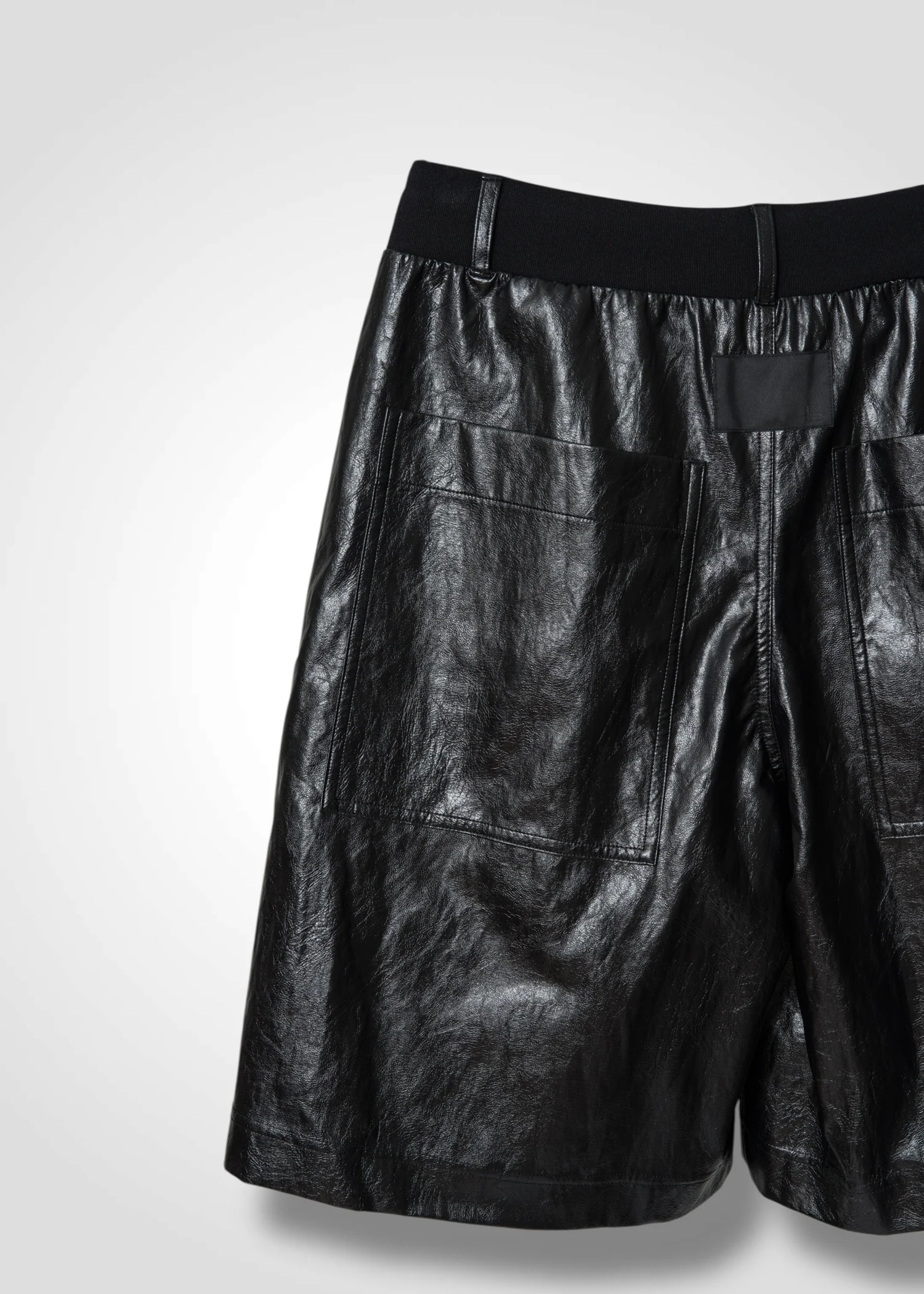 20 MAYA CULOTTES / VINTAGE-LOOK ITALIAN VEGAN LEATHER - C13 - Image 15