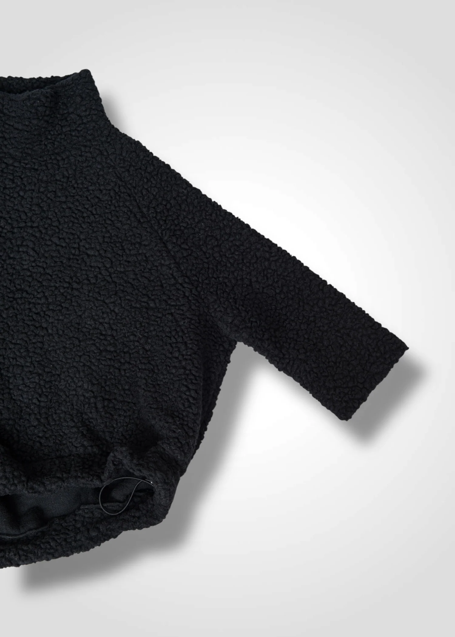 58 MEGAN HIGH NECK TOP / WOOL AIRY LIGHT BOUCLE JERSEY - C13 - Image 6