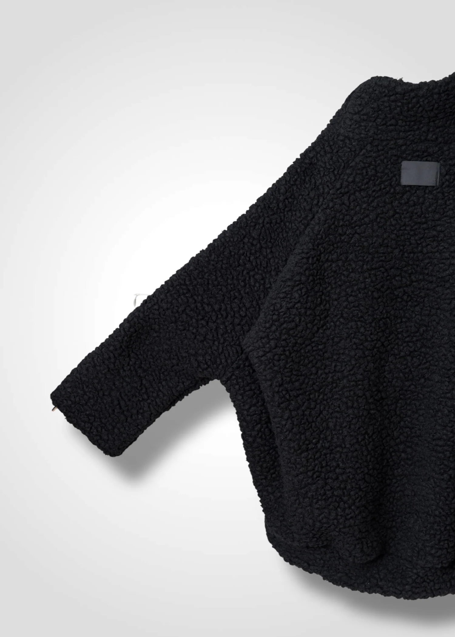 58 MEGAN HIGH NECK TOP / WOOL AIRY LIGHT BOUCLE JERSEY - C13 - Image 9