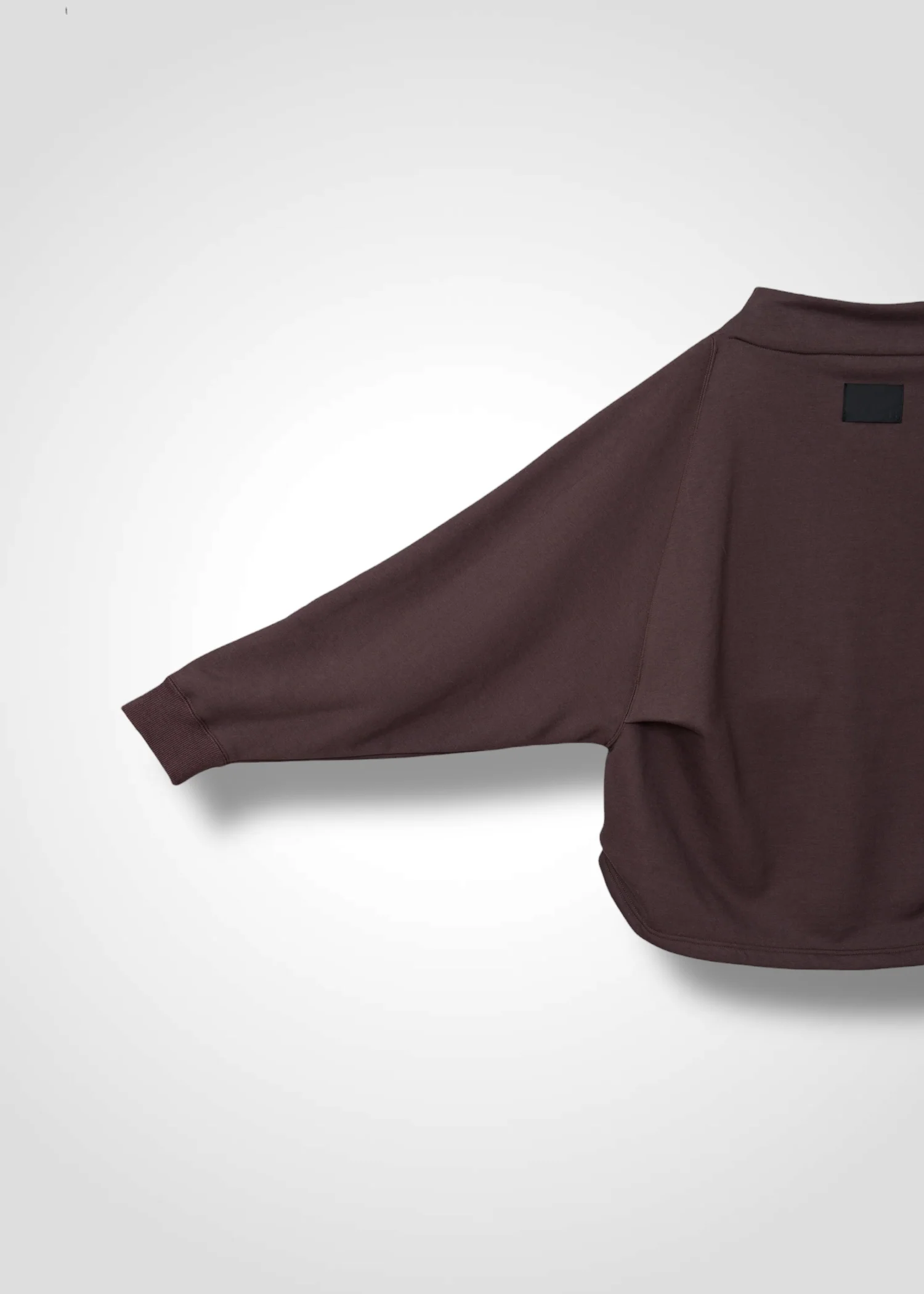 18 MELINA BOTTLE NECK SWEATSHIRT / HEAVY FRENCH TERRY - C13 - Image 11