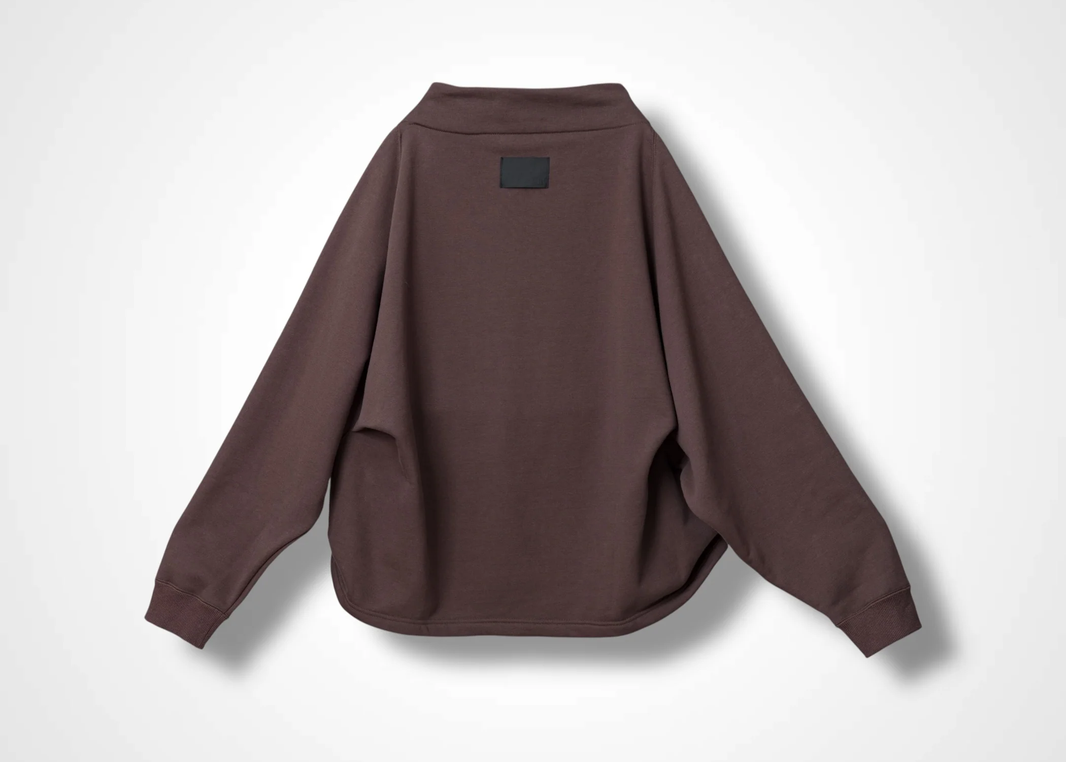 18 MELINA BOTTLE NECK SWEATSHIRT / HEAVY FRENCH TERRY - C13 - Image 12