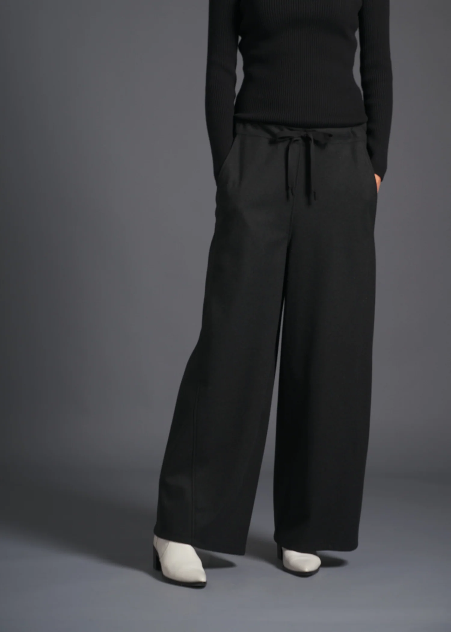 25 MERCY BARREL TROUSERS / SOFT FLANNEL JERSEY - C13 - Image 5