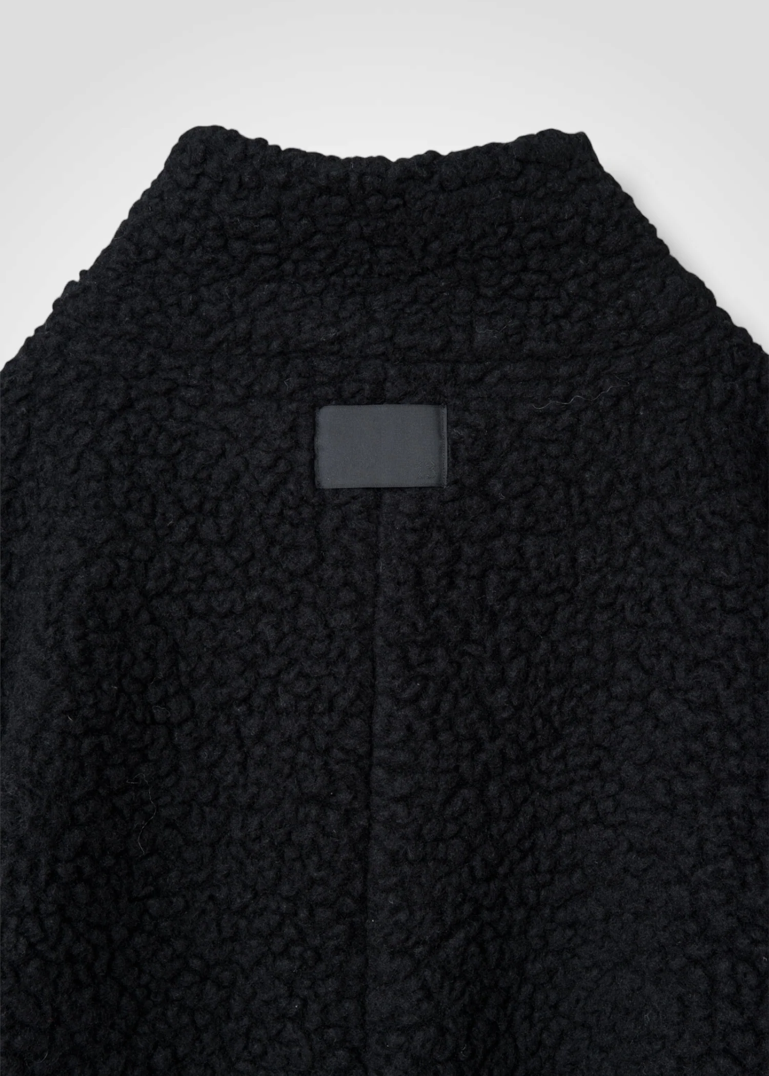 59 MILAN STAND COLLAR BLOUSON / WOOL AIRY LIGHT BOUCLE JERSEY - C13 - Image 8
