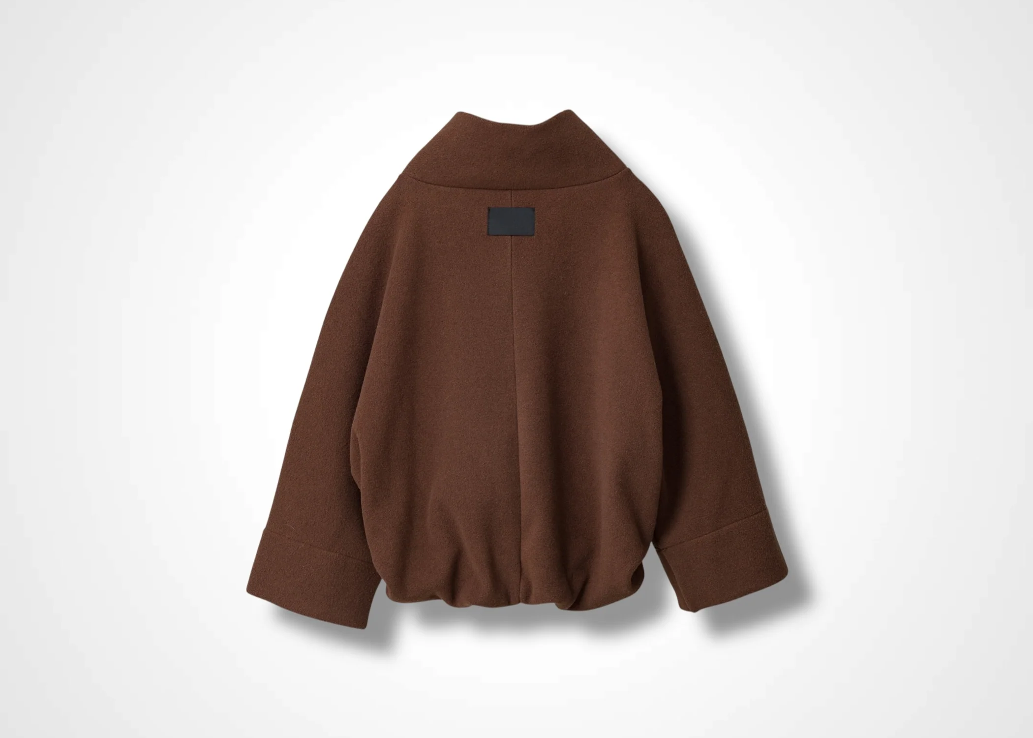 41 MILAN STAND COLLAR BLOUSON / WOOL BLENDED ITALIAN FLEECE - C13 - Image 11