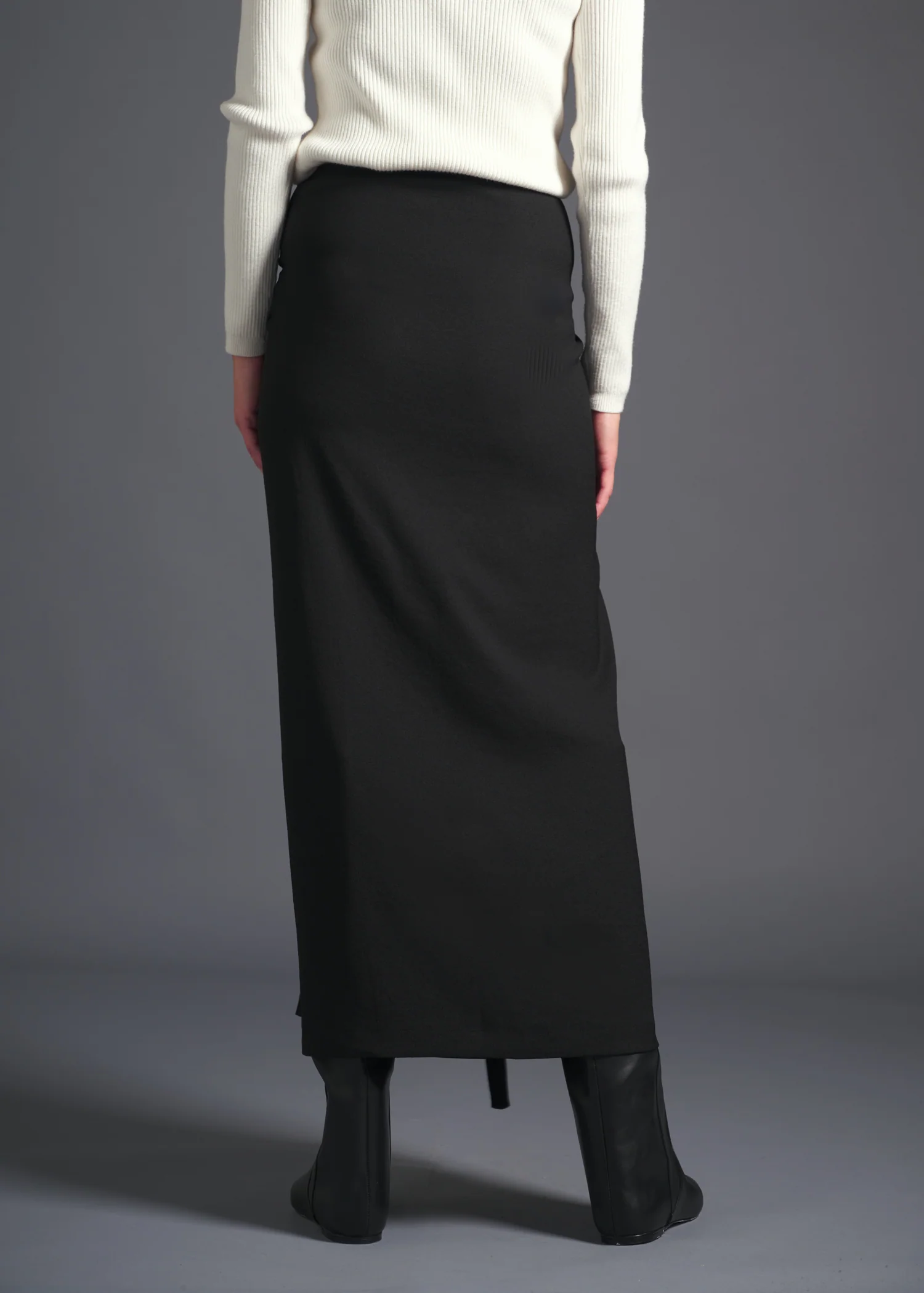 53 MINA DOUBLE WRAP SKIRT / ECO SATIN - C13 - Image 14